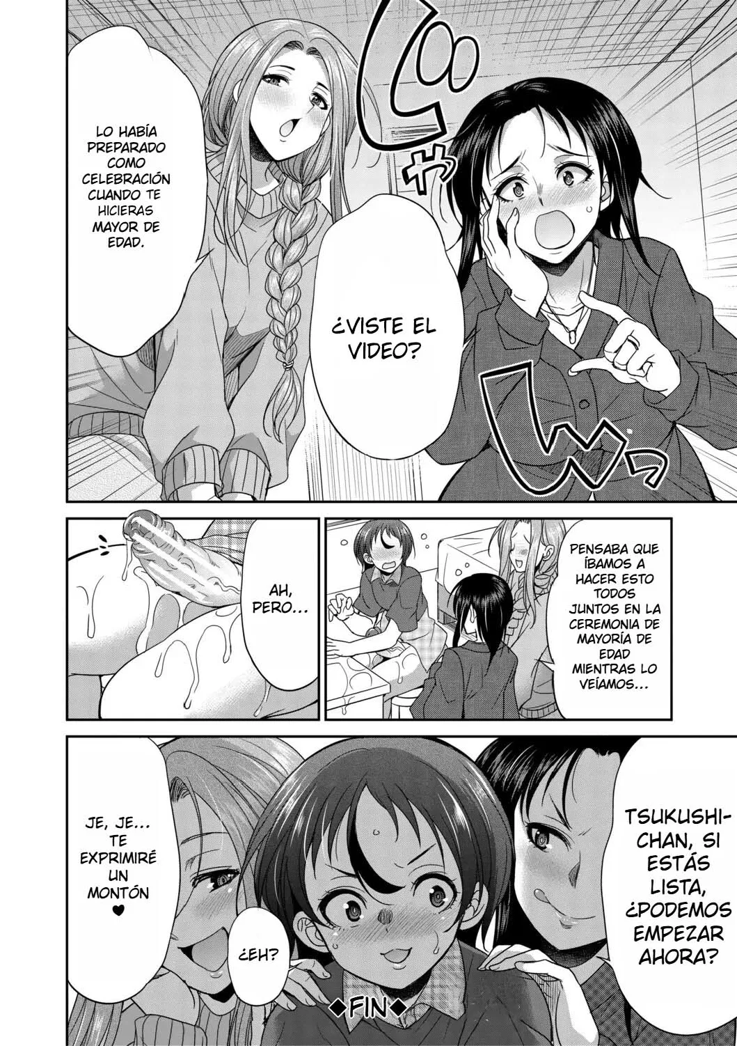 [Gekka Kaguya] Futanari Joshi Kousei wa Ryoubo-san to...2,3,3.5 [Spanish][EbisuTraslade] image number 127