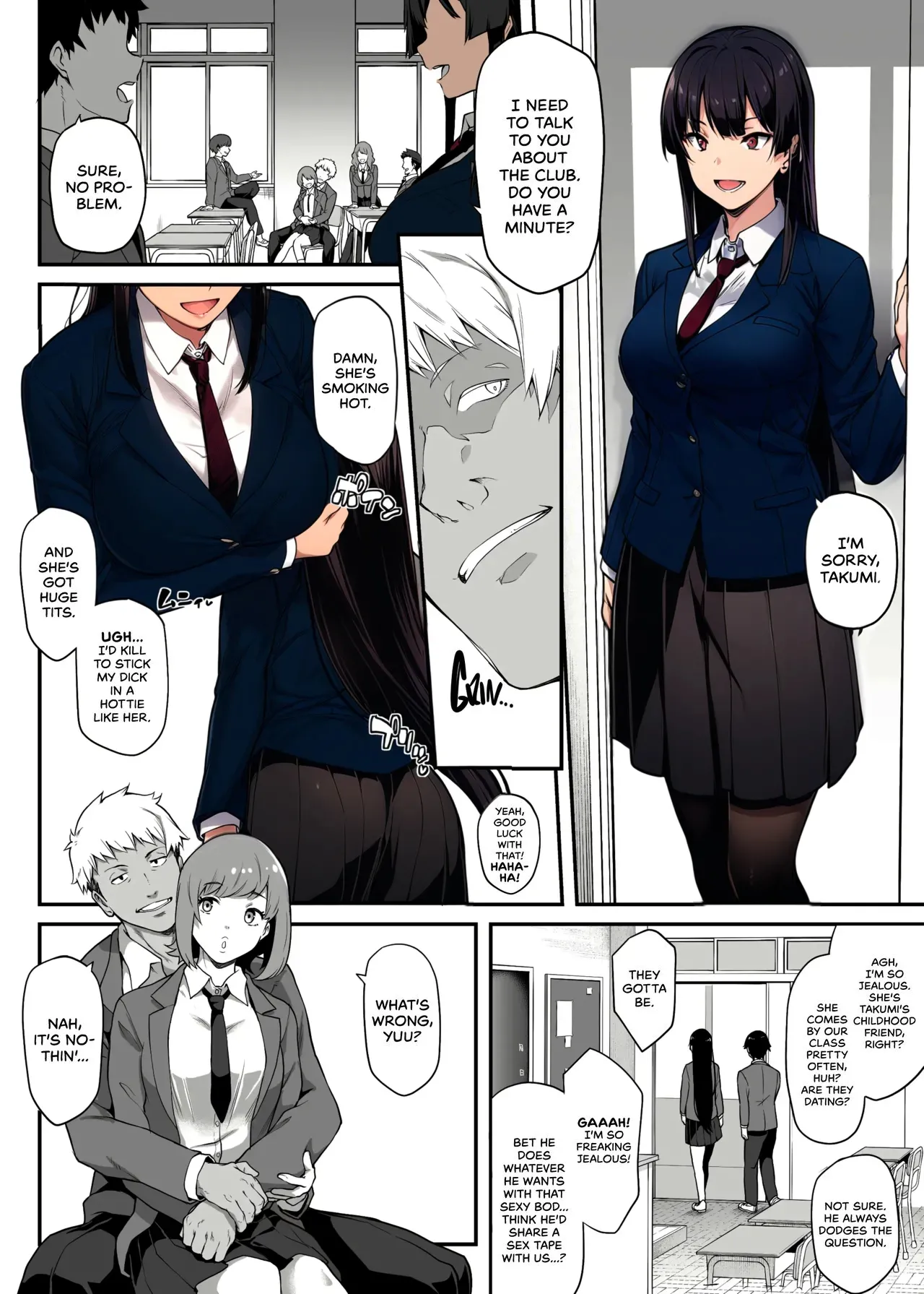 My Childhood Crush, the Fierce and Beautiful Kendo Club Captain, Would Never Fall for a Fuckboy [Colorized] [Ongoing] [head empty] Bildnummer 5