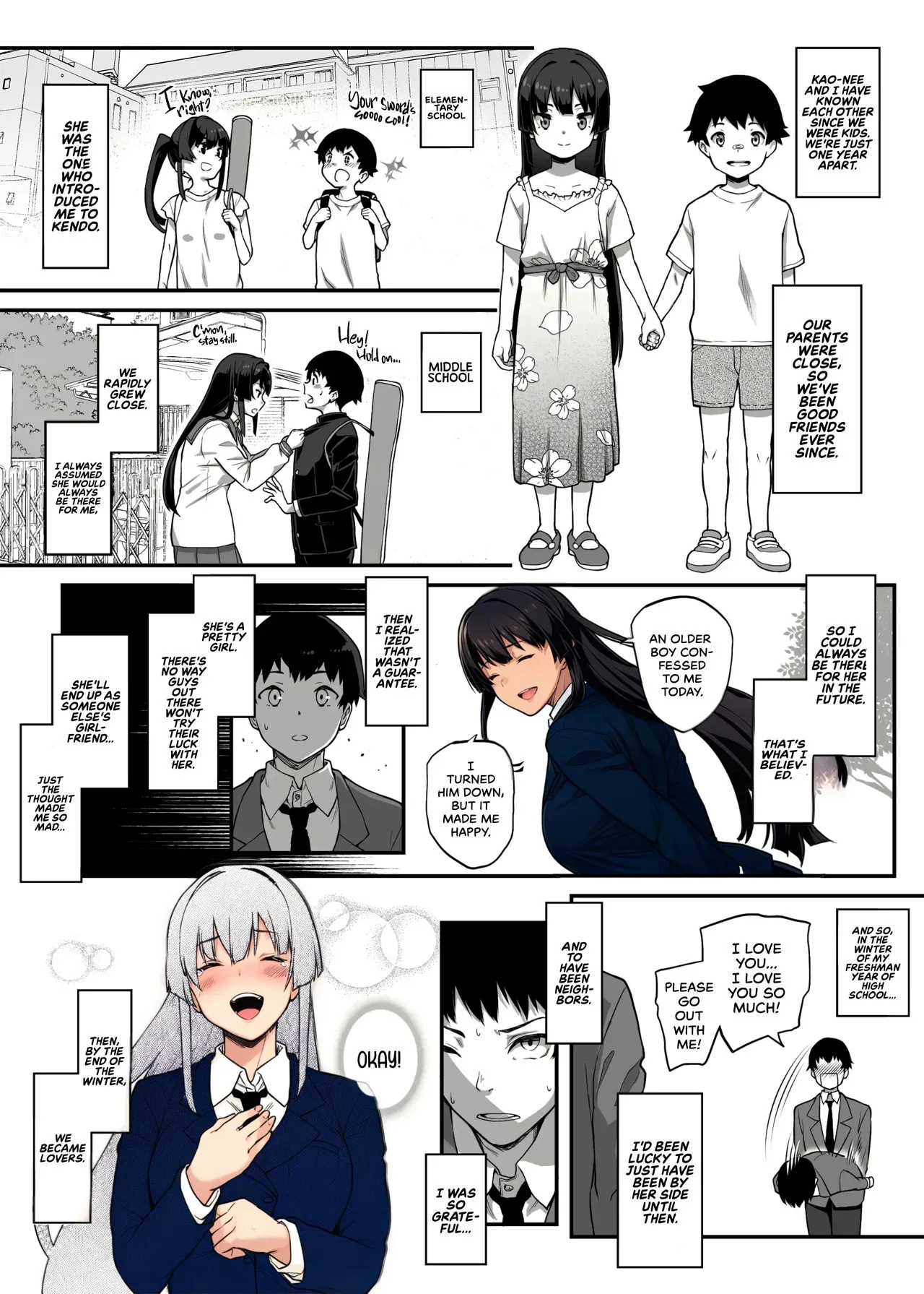 My Childhood Crush, the Fierce and Beautiful Kendo Club Captain, Would Never Fall for a Fuckboy [Colorized] [Ongoing] [head empty] Bildnummer 7