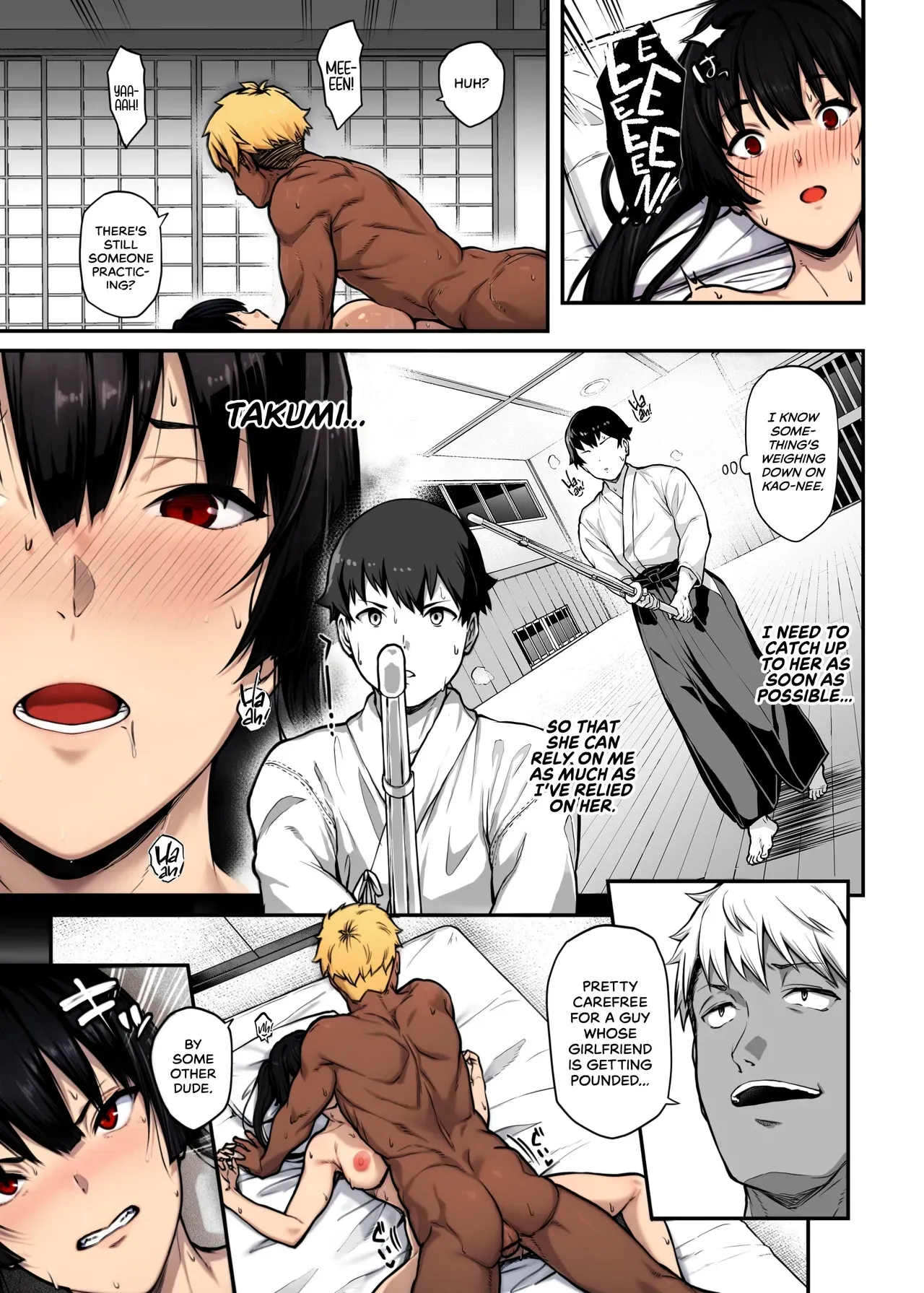 My Childhood Crush, the Fierce and Beautiful Kendo Club Captain, Would Never Fall for a Fuckboy [Colorized] [Ongoing] [head empty] Bildnummer 40