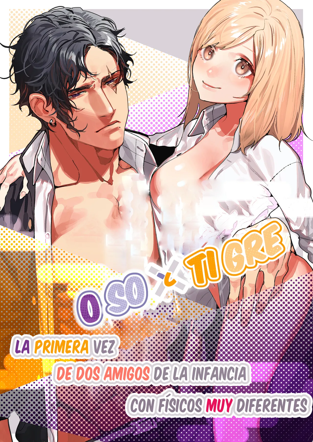 [Aizawa Seinikuten (Aizawa Anji)] Kuma to Tora ~Taikakusa Osananajimi no Hajimete kara, Kemono ni Naru 2-kakan made~[Spanish] [Lovely Diablesse Scan] image number 1