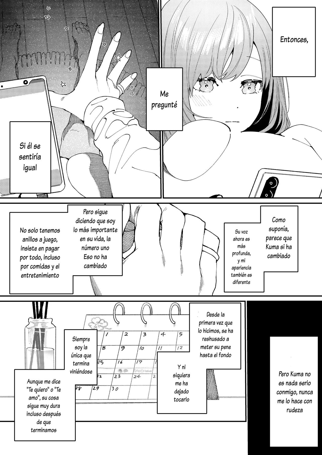 [Aizawa Seinikuten (Aizawa Anji)] Kuma to Tora ~Taikakusa Osananajimi no Hajimete kara, Kemono ni Naru 2-kakan made~[Spanish] [Lovely Diablesse Scan] image number 41