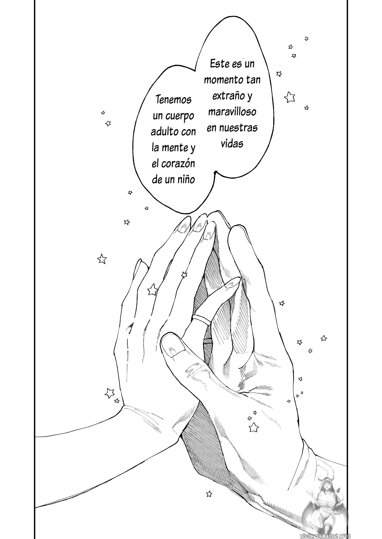 [Aizawa Seinikuten (Aizawa Anji)] Kuma to Tora ~Taikakusa Osananajimi no Hajimete kara, Kemono ni Naru 2-kakan made~[Spanish] [Lovely Diablesse Scan] image number 69