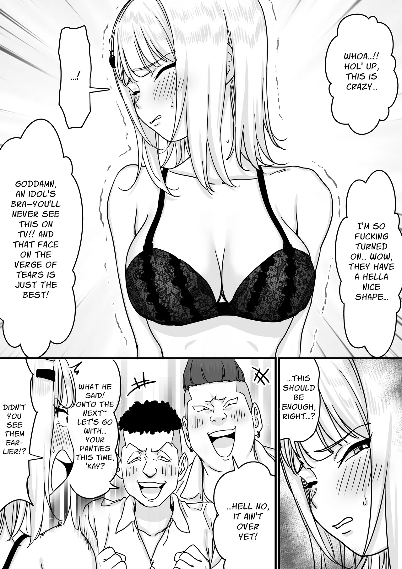 [P&I (Mel EX, Satsukimasu)] Idol wo Nugasete Nama Oppai wo Sarasaseru | Make An Idol Undress and Expose Her Titties [English] [Cunny Garden] image number 14