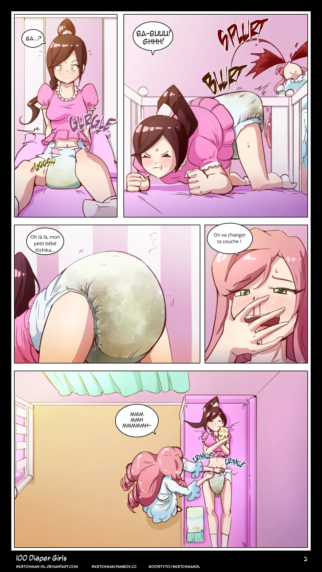 The 100 diaper girls image number 3