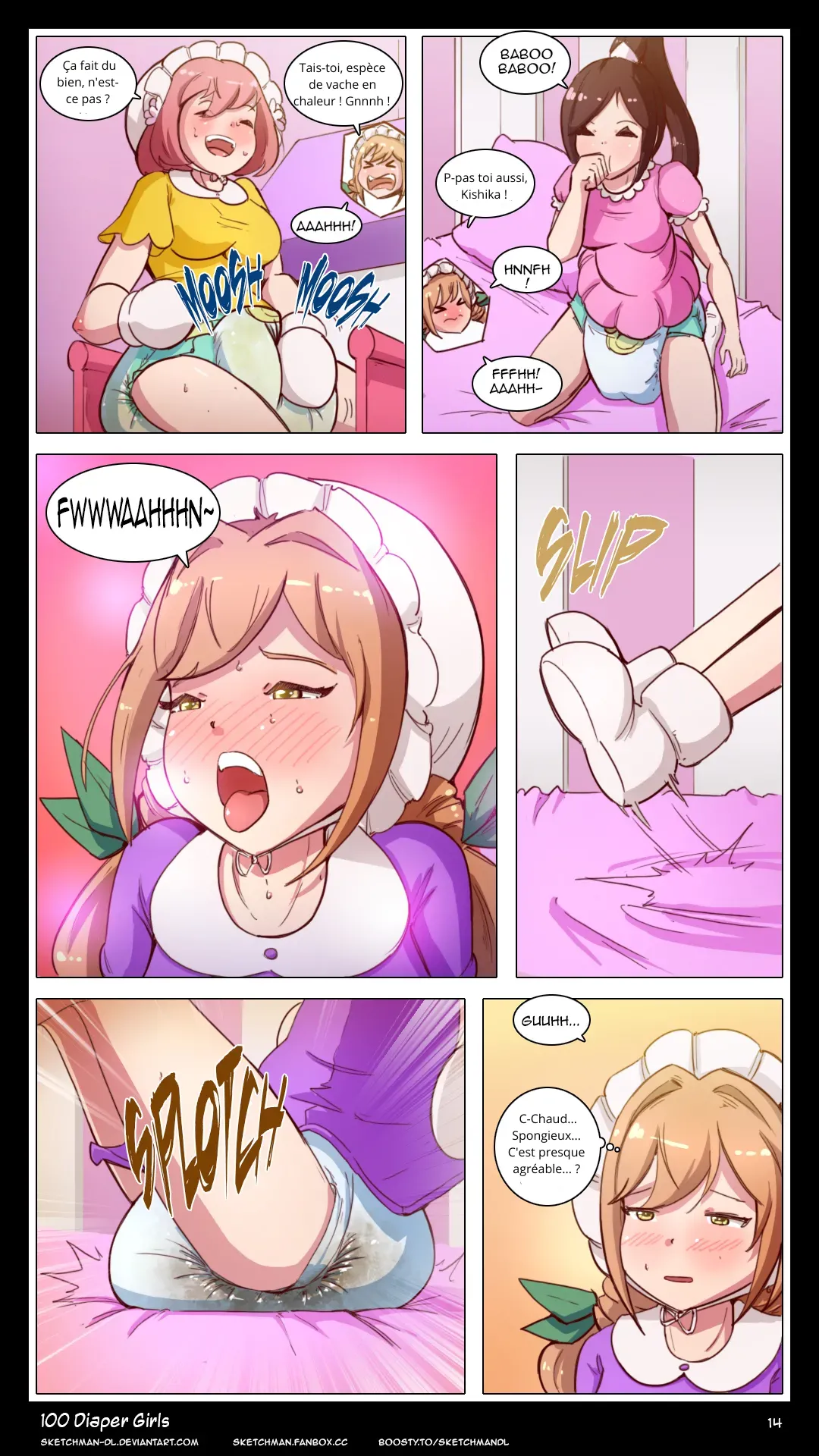 The 100 diaper girls image number 13