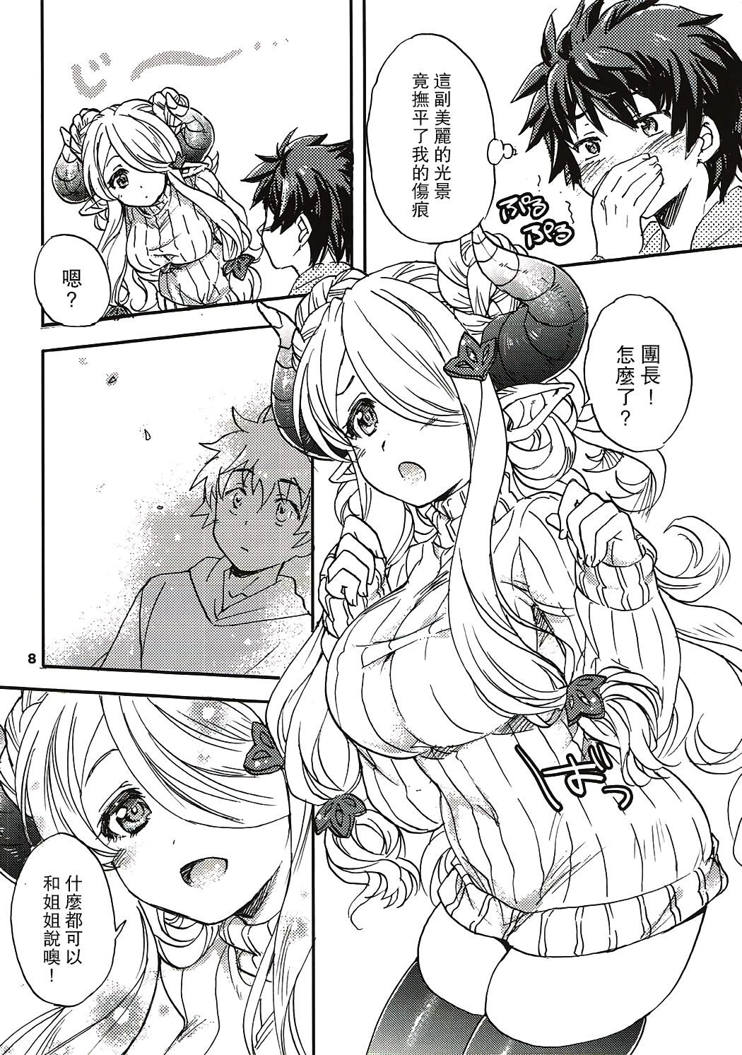 (C91) [Sukapon-Do (Yano Takumi)] GURABURU de PON! 4 (Granblue Fantasy) [Chinese] [路过的骑士汉化组] 7eme image