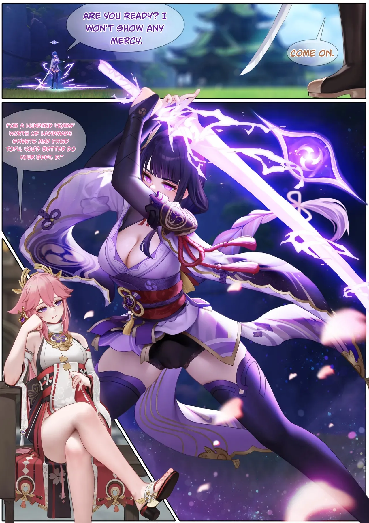 [Ruthless Ashtray] Drinking Together in Inazuma 1-13 (Genshin Impact) image number 2