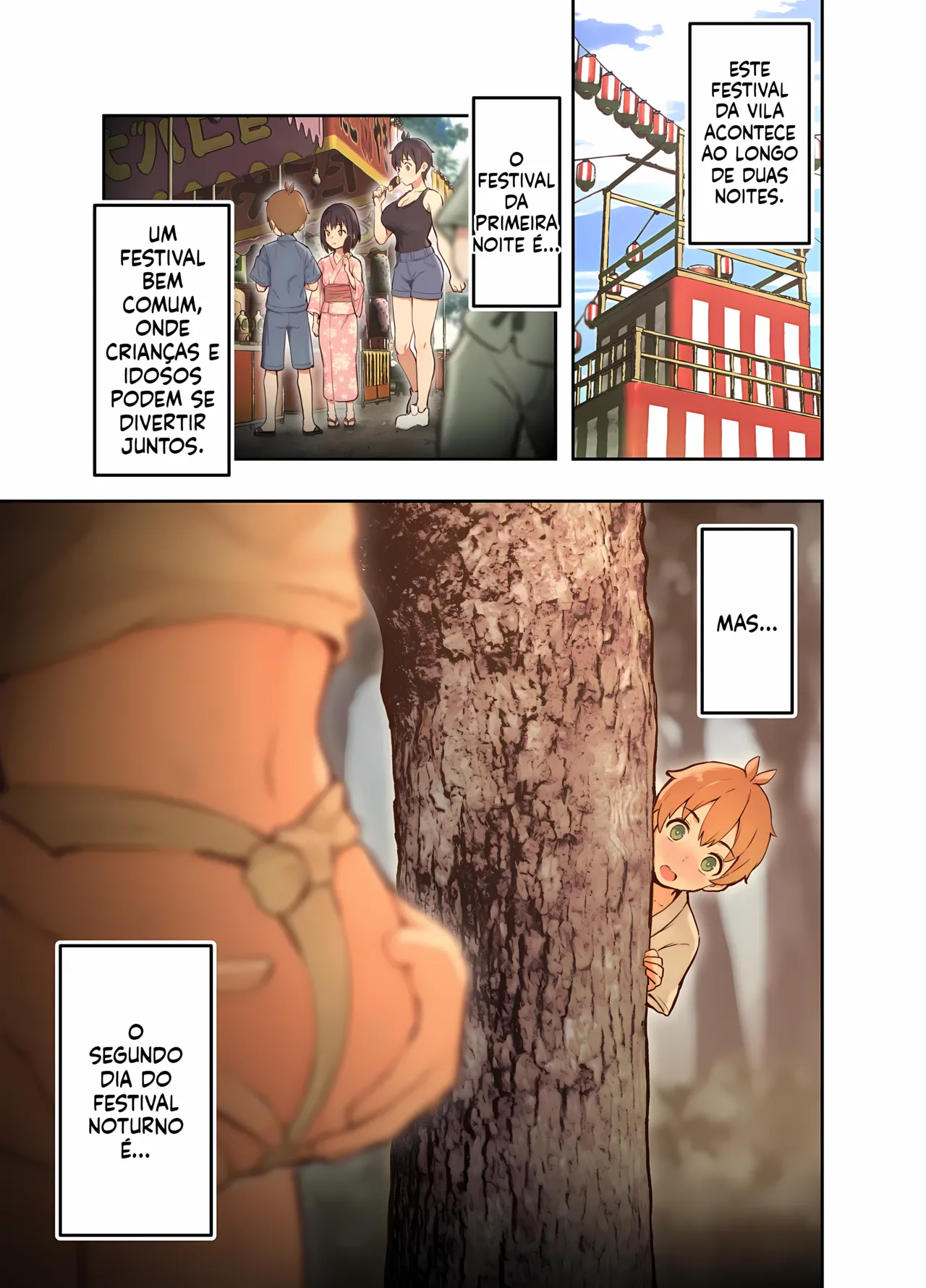 [Omochi Nabe] Inaka no Shinseki to H o suru Hanashi Akino Hen [Portuguese-BR] [Upscale] image number 2