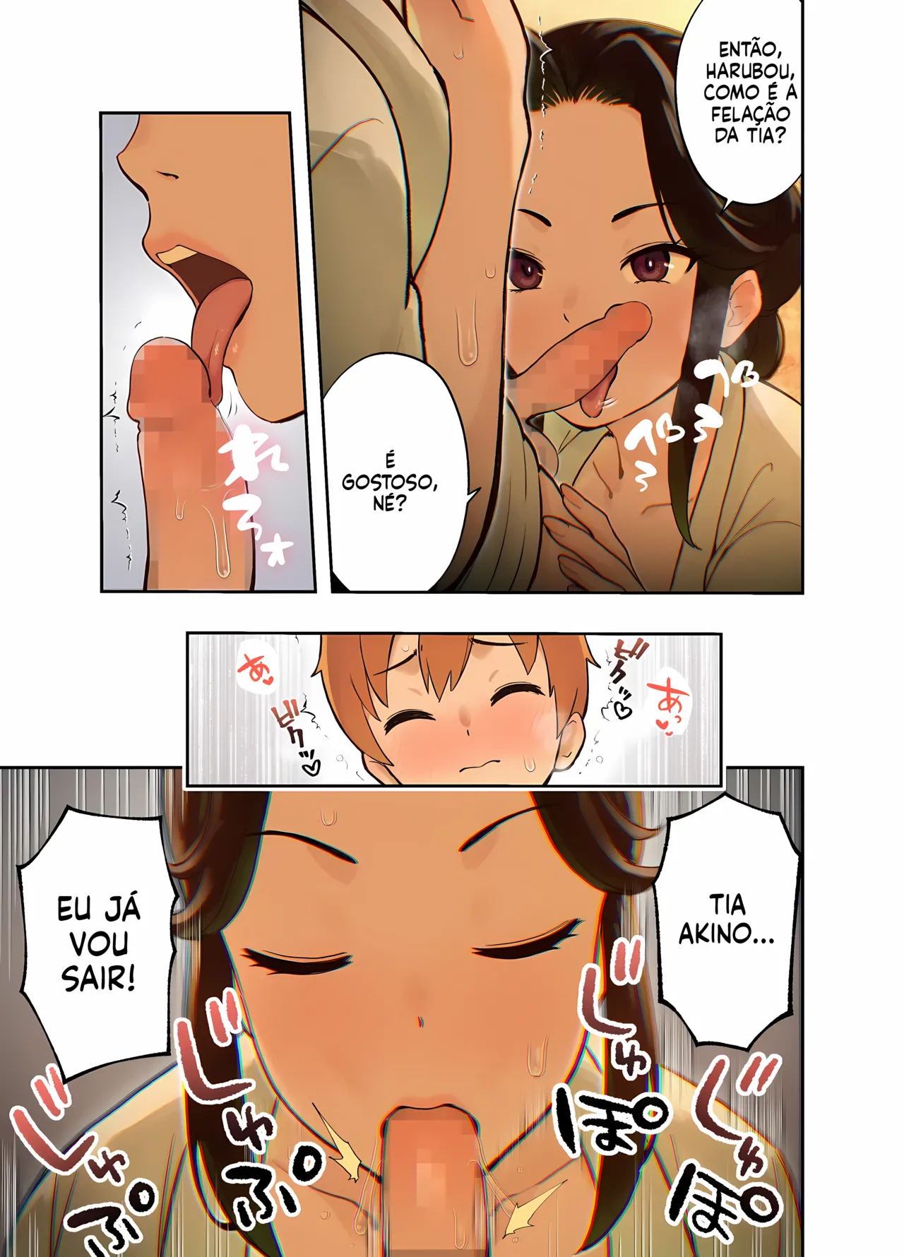 [Omochi Nabe] Inaka no Shinseki to H o suru Hanashi Akino Hen [Portuguese-BR] [Upscale] image number 12