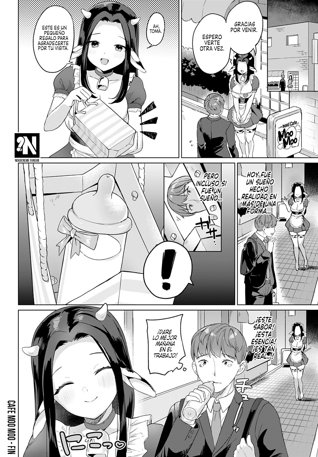 [Ushinomiya] Bonyuu Cafe Moo Moo | Cafe Moo Moo (COMIC Anthurium 2021-04) [Spanish] [NekoCreme] [Digital] numero di immagine  20