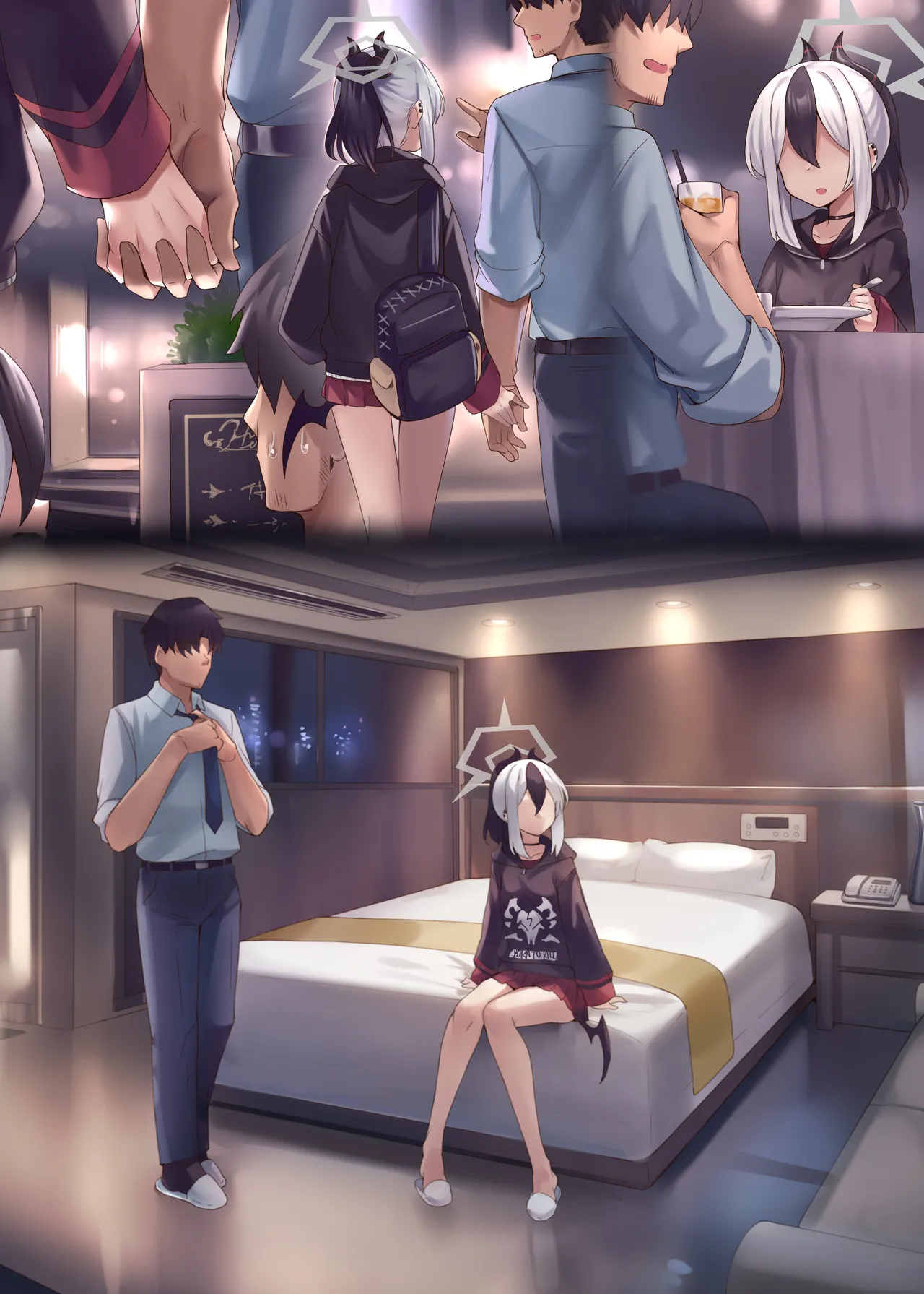 [KS' Works (KS)] MONOCHROME AFFECTION II (Blue Archive) [English] [SDTLs] [Digital] image number 9