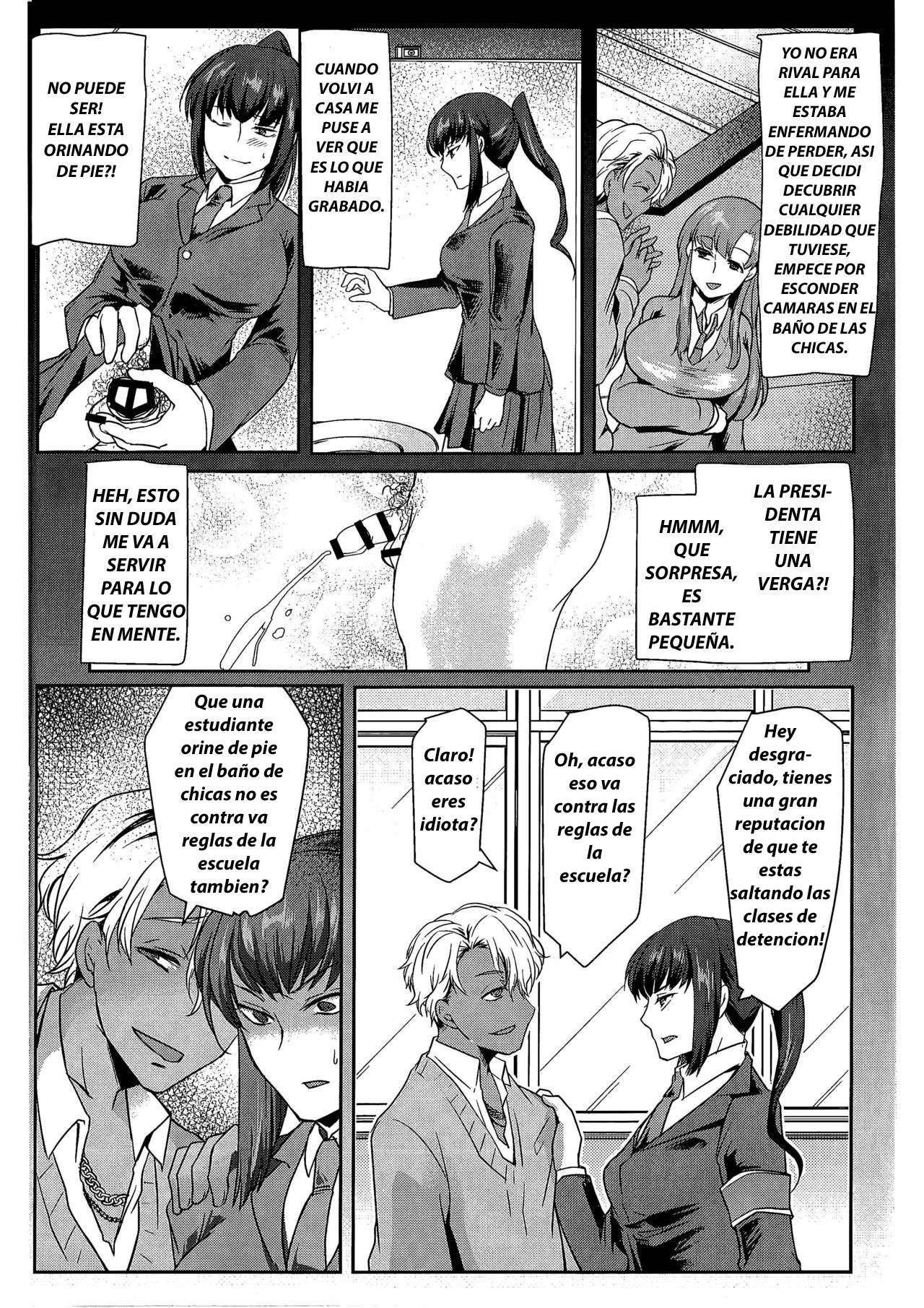 [Wakame no Oyatsu (Umemotsuzou)] Ore wa Omae no Yowami o Nigitte [Spanish] [SPRWTZ] 画像番号 7