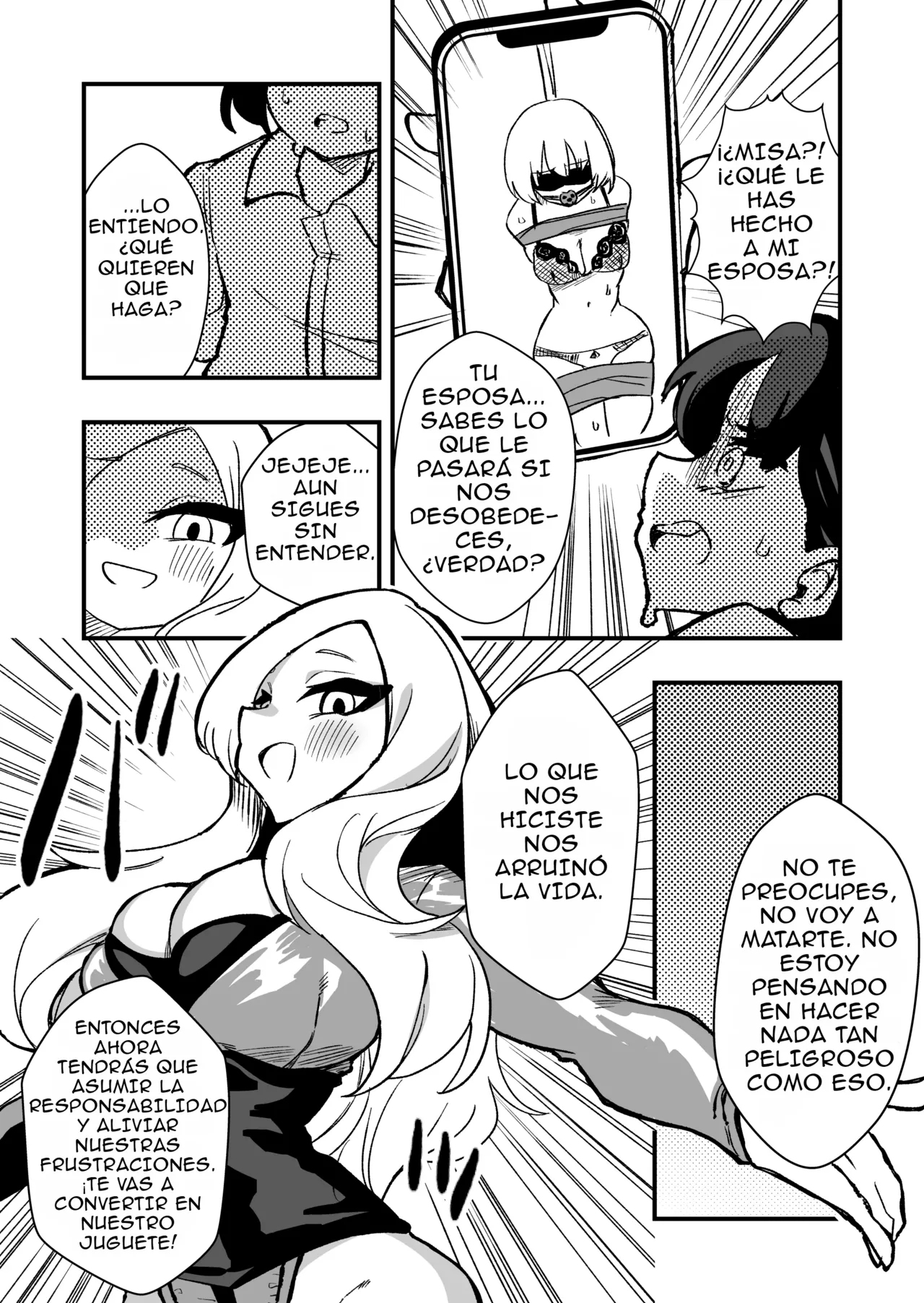 [ChastityScan] [Español] Shussho Shita Moto Shuujin ni Sakaurami Choukyou Sareru Hanashi Zenpen | Parte I image number 7