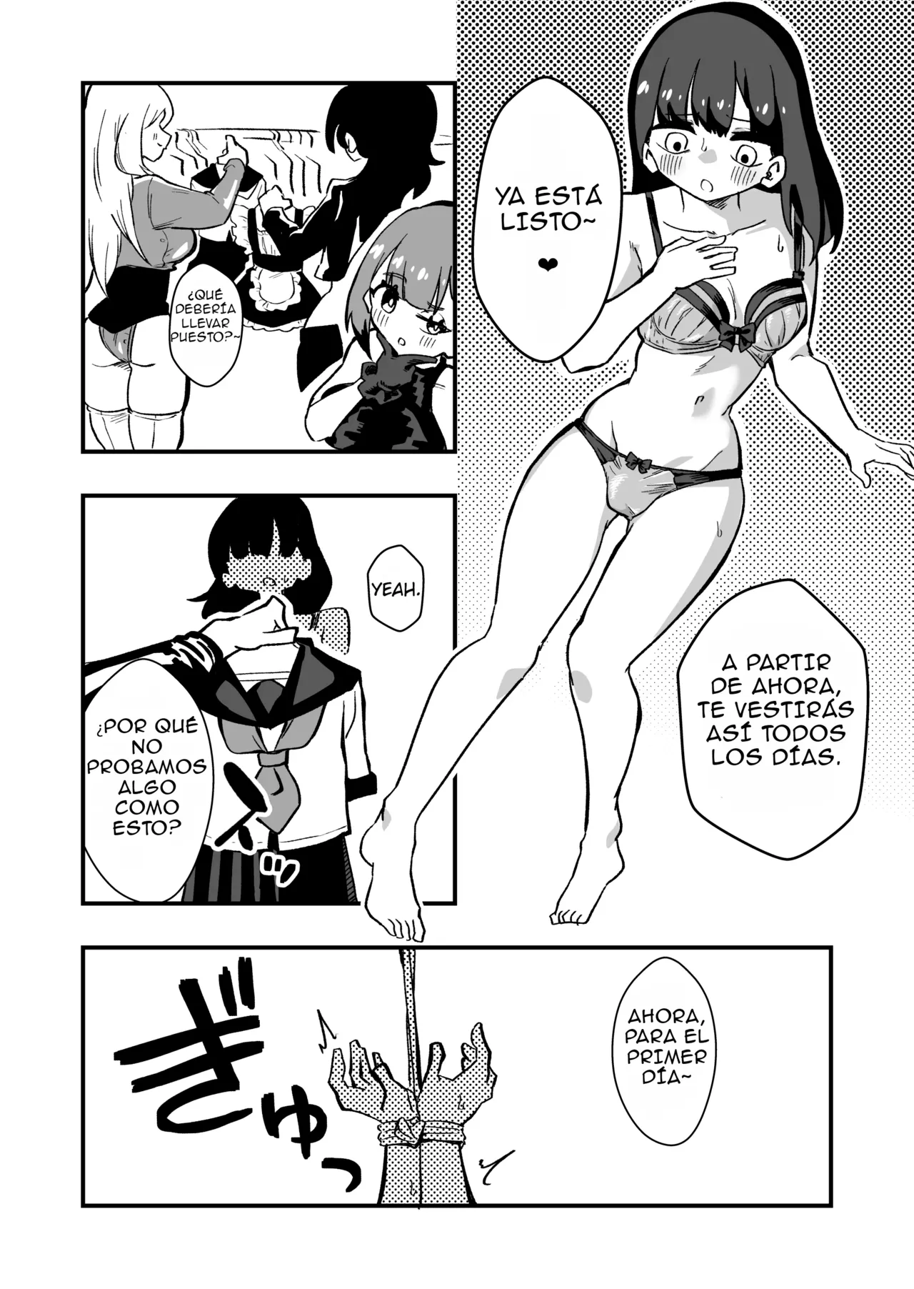 [ChastityScan] [Español] Shussho Shita Moto Shuujin ni Sakaurami Choukyou Sareru Hanashi Zenpen | Parte I image number 12