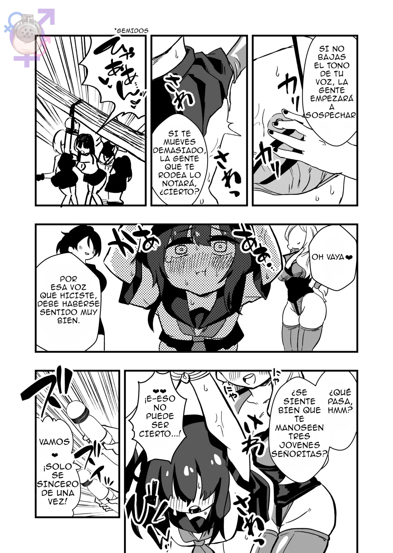 [ChastityScan] [Español] Shussho Shita Moto Shuujin ni Sakaurami Choukyou Sareru Hanashi Zenpen | Parte I image number 14