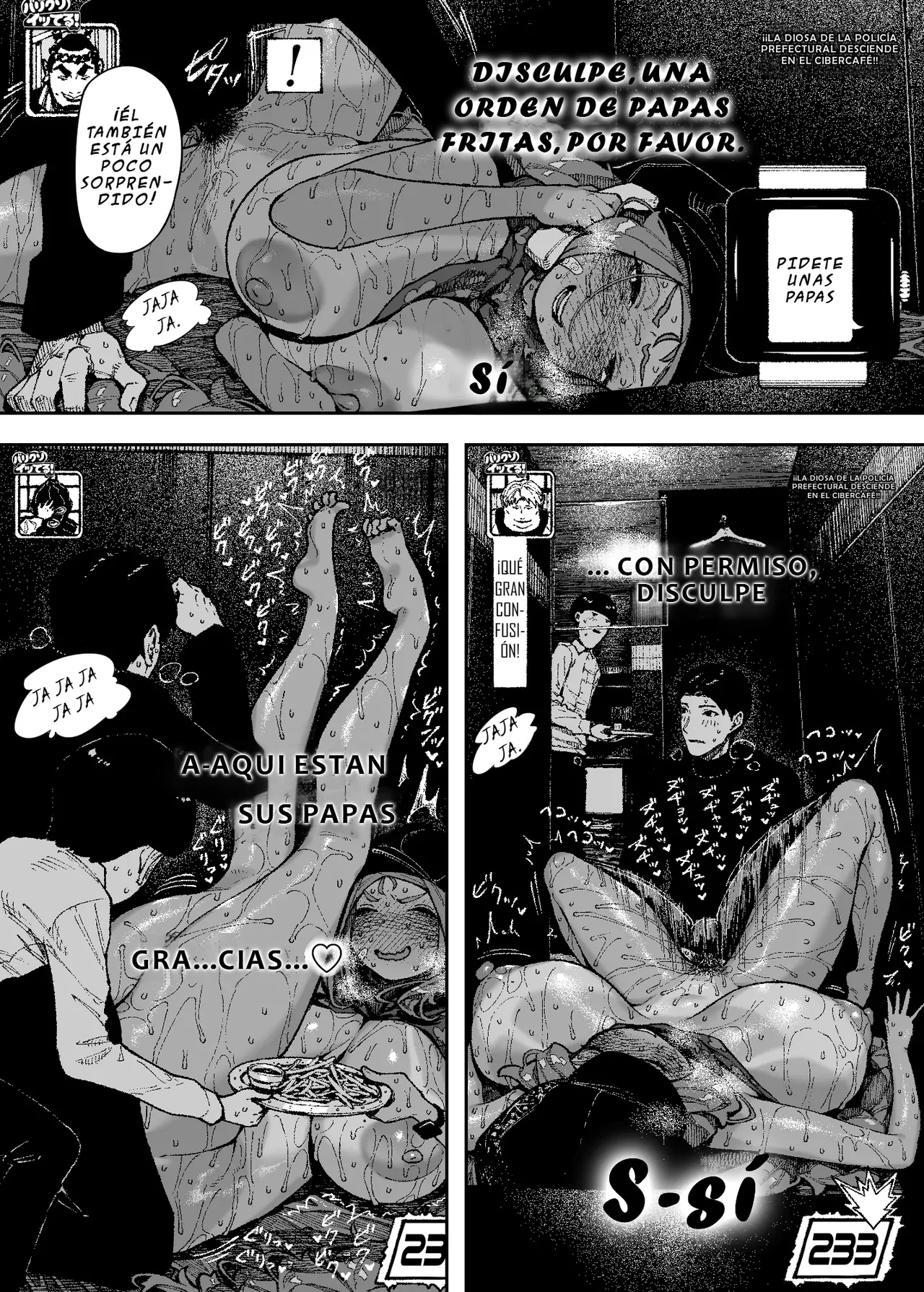 [NT Labo (NT Robo)] Sekushīdokkiri barikusoitteru! | Broma sexy: a correrse como locos! [Spanish] image number 22