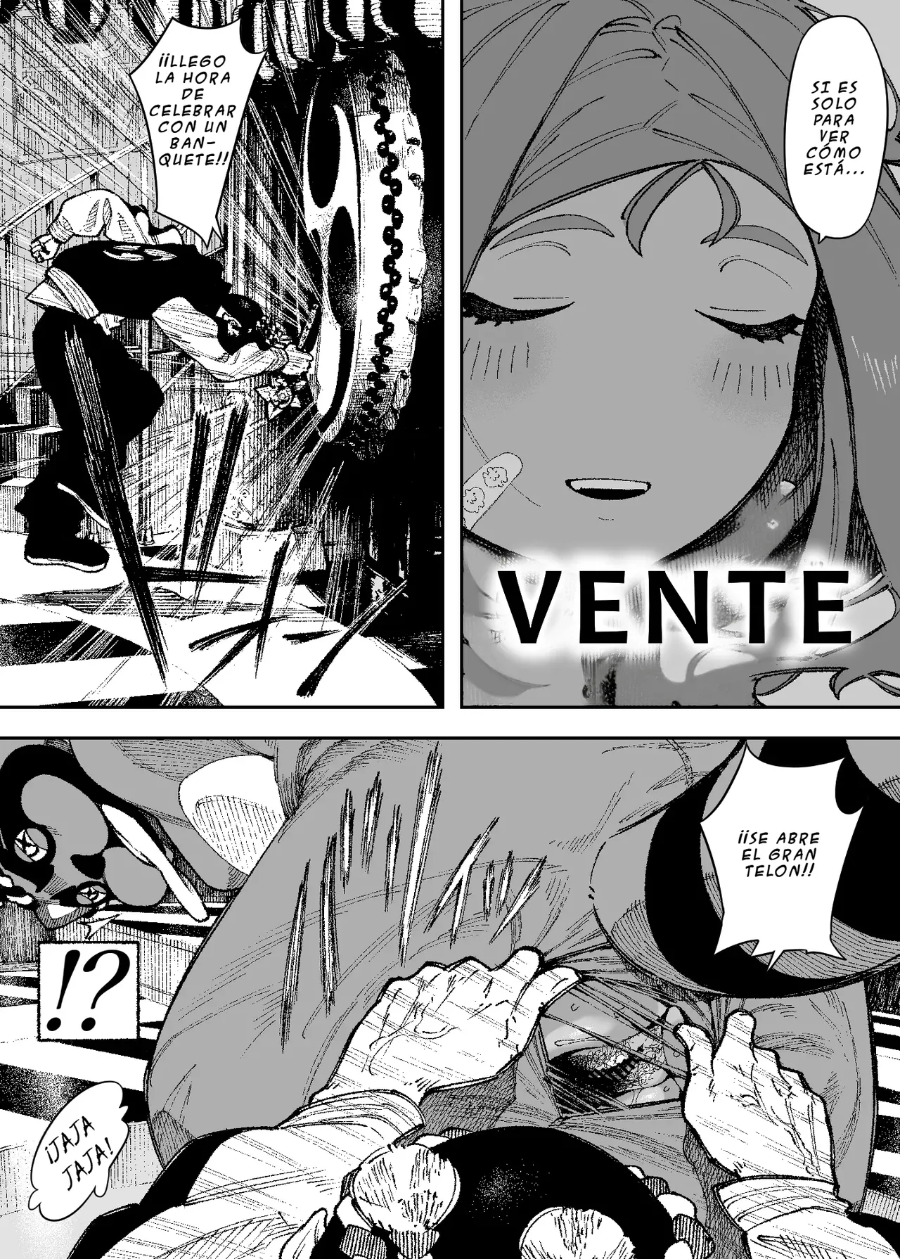 [NT Labo (NT Robo)] Sekushīdokkiri barikusoitteru! | Broma sexy: a correrse como locos! [Spanish] image number 32