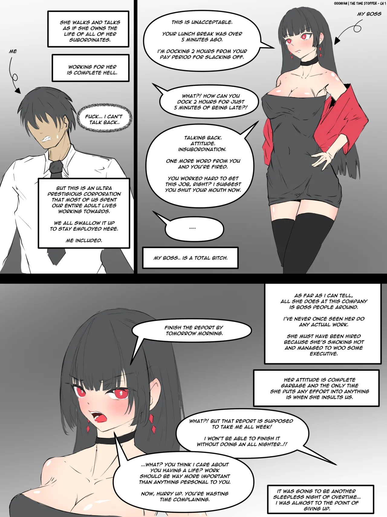 [ooonyan] The Time Stopper CH 1 [English] image number 1