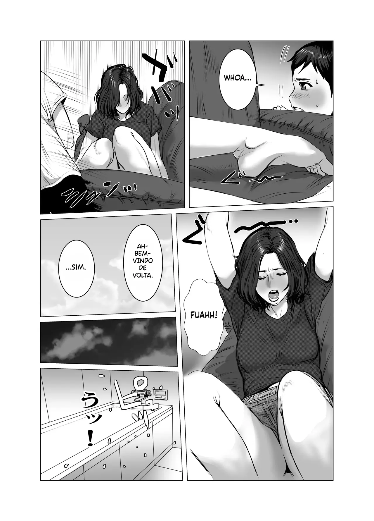 Okaa-san wa You to Machigaeru dakara Boku mo Machigaeru _ When Mom Gets Drunk, She Makes Mistakes-So I Make Them Too[Portuguese-BR] image number 7