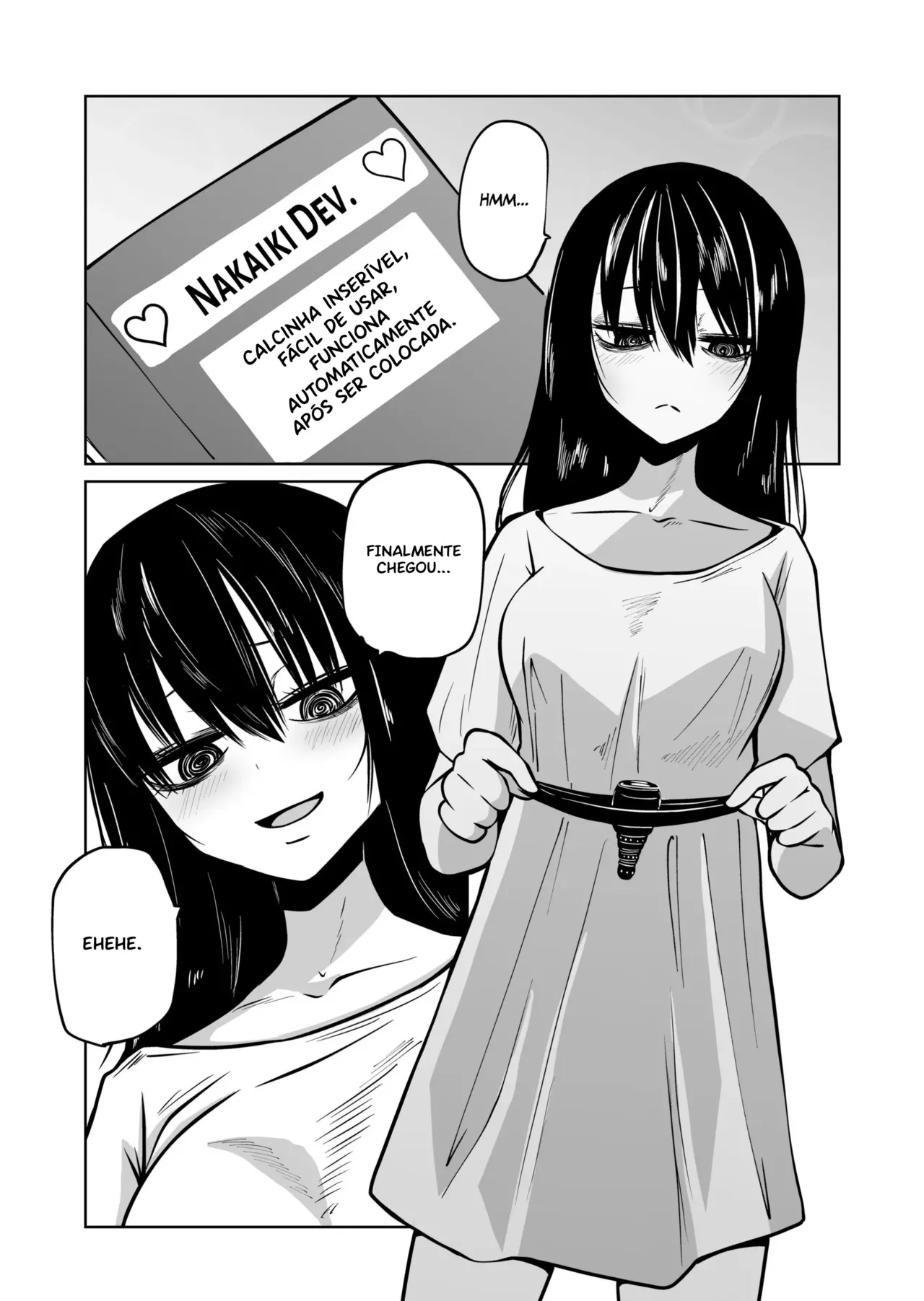 Onanie Chuudoku InCha Onna no Kaihatsu Shippai Taikendan _ Gloomy Masturbation Addict's Epic Fail[Portuguese-BR] image number 3