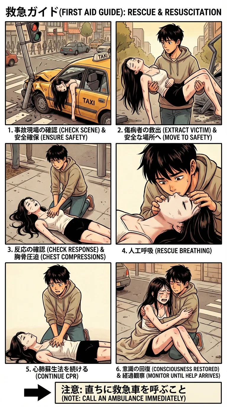 Safety Posters 1: Traffic Accident (AI Generated) 이미지 번호 7