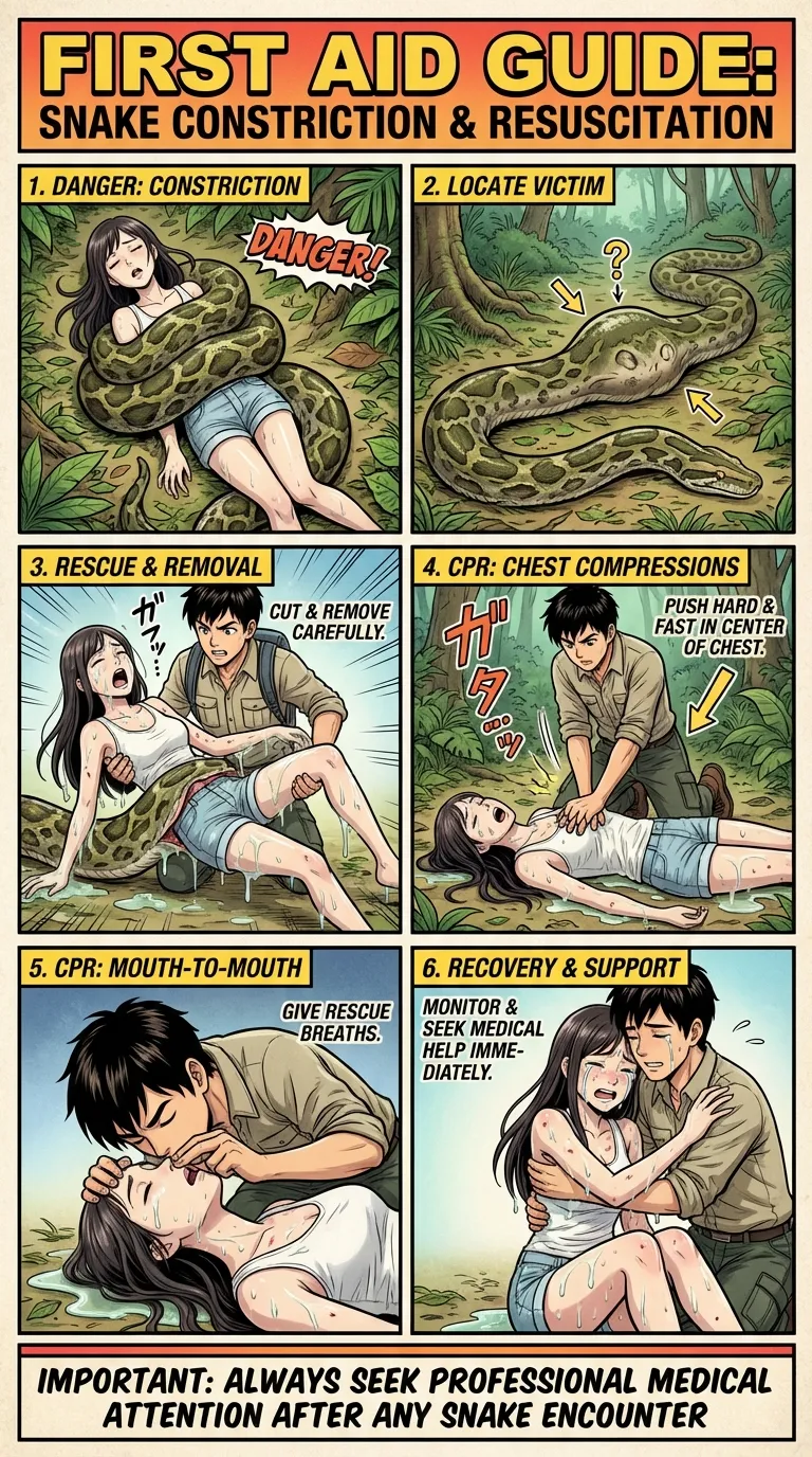 Safety Posters 2: Snake victim (AI Generated) 画像番号 6