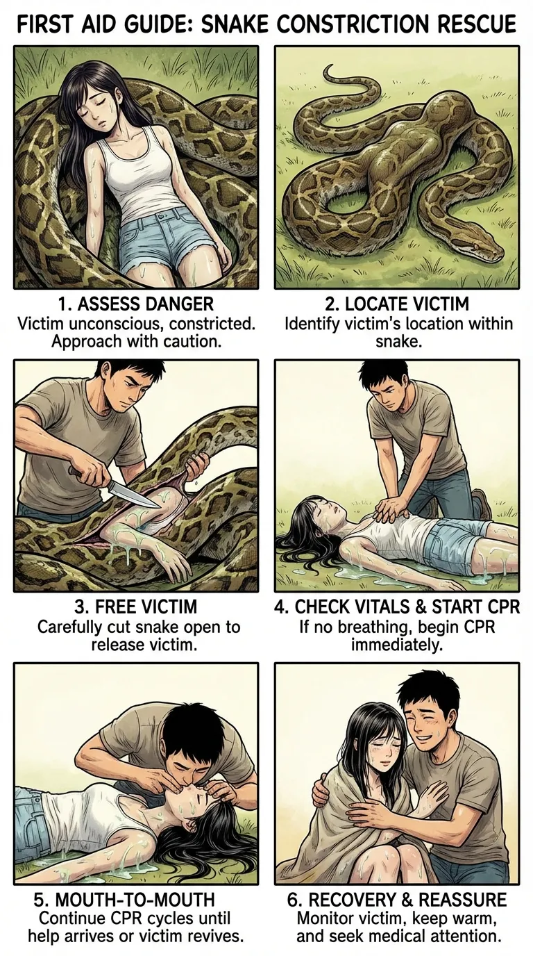 Safety Posters 2: Snake victim (AI Generated) 画像番号 33