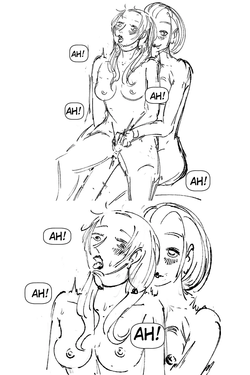 Lesbian Fingering (Intense) [shameanti] image number 2