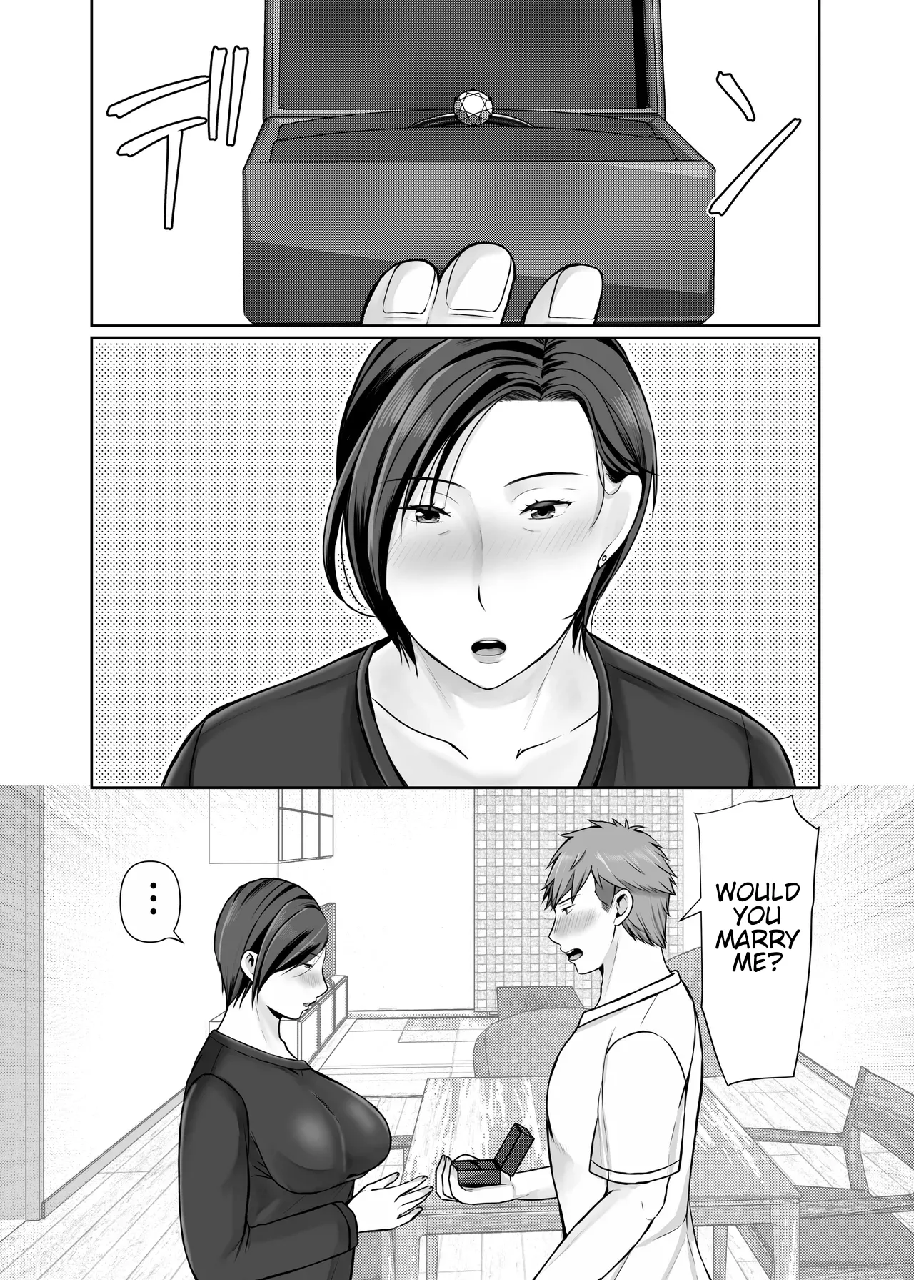 [Popotto Denki Ichigouten] Hitorigurashi no Musuko ni Semararete... | My son, who lives on his own, talked me into it...  [English] [WaterKujo] 图片编号 66