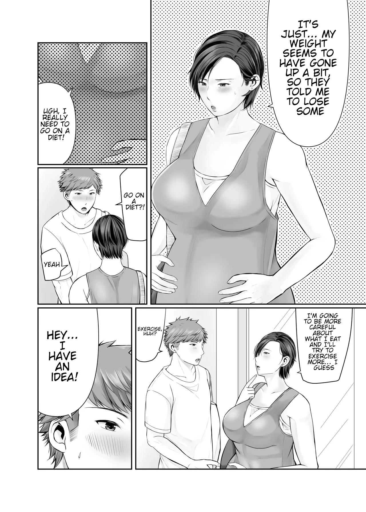 [Popotto Denki Ichigouten] Hitorigurashi no Musuko ni Semararete... | My son, who lives on his own, talked me into it...  [English] [WaterKujo] 图片编号 108