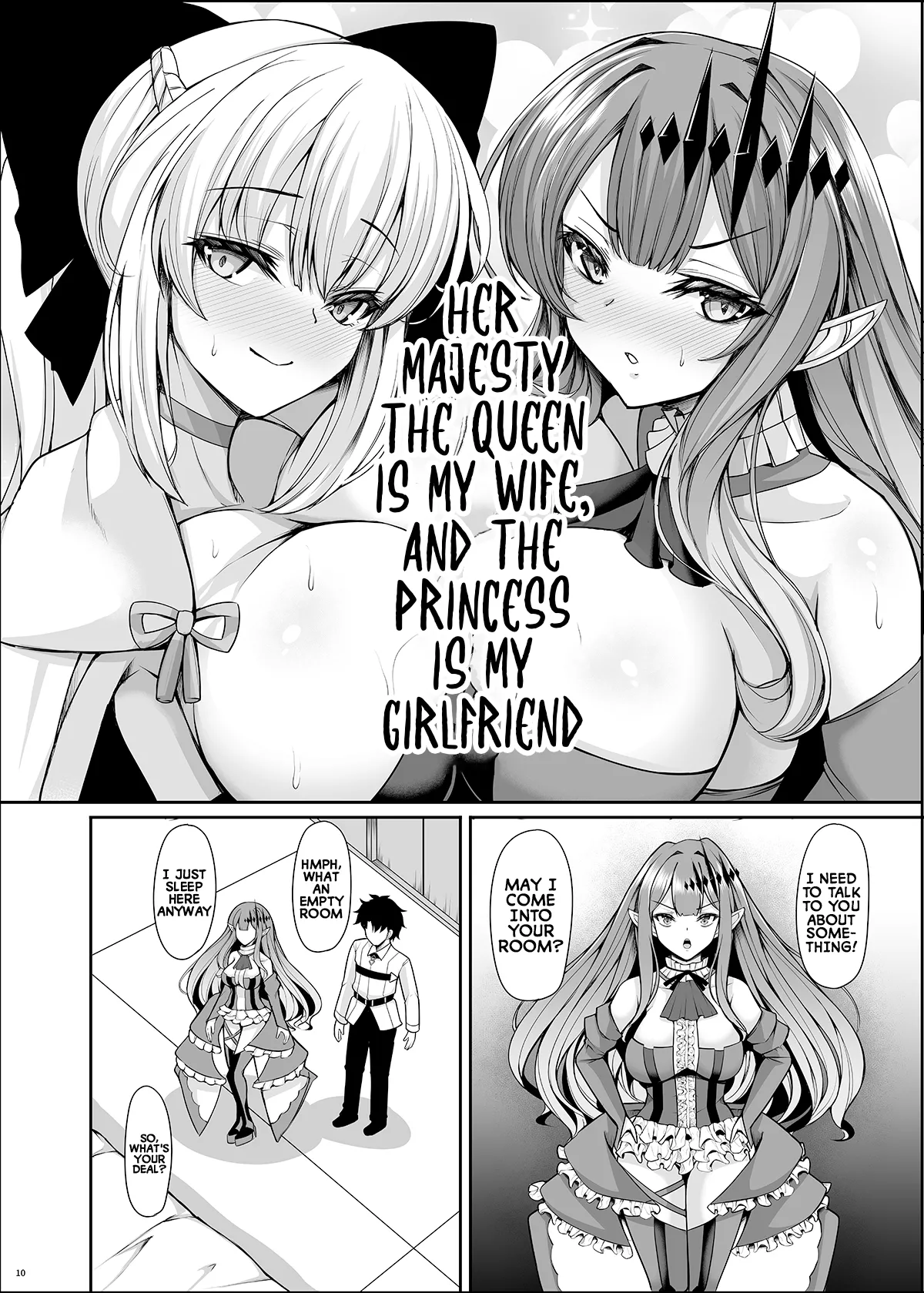 [Rocket Chousashitsu (Koza)] Her Majesty the Queen is my wife, and the princess is my girlfriend (FateGrand Order) [Digital] (English) 图片编号 9