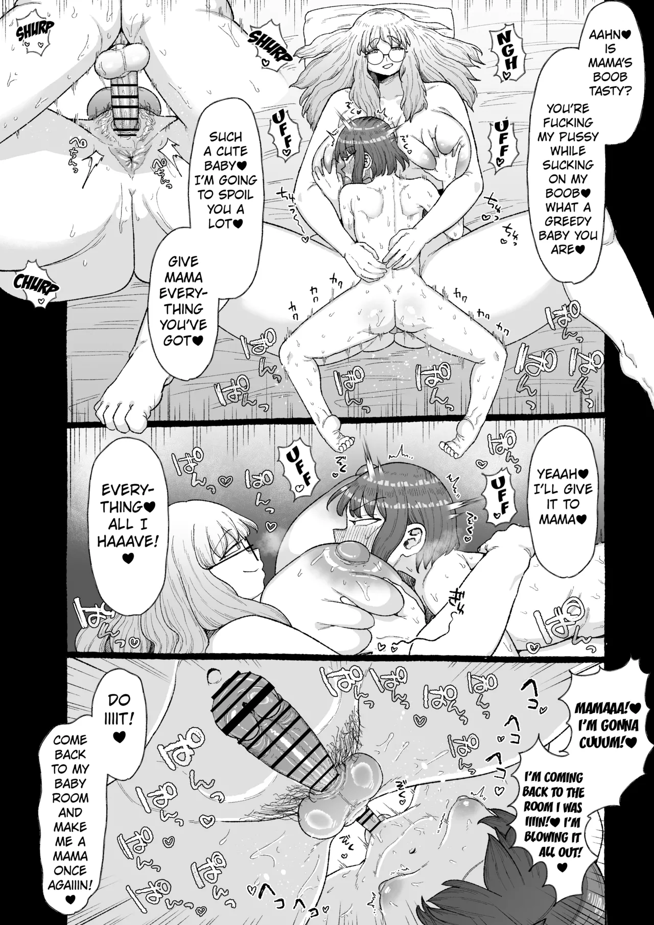 [Ebi no Implant (Shrimp Cake)] Ogya Babu Charisma Shachou no Mesu Ochi Futanari Homo Chinpo Sandwich [English] [Kuraudo] 이미지 번호 10