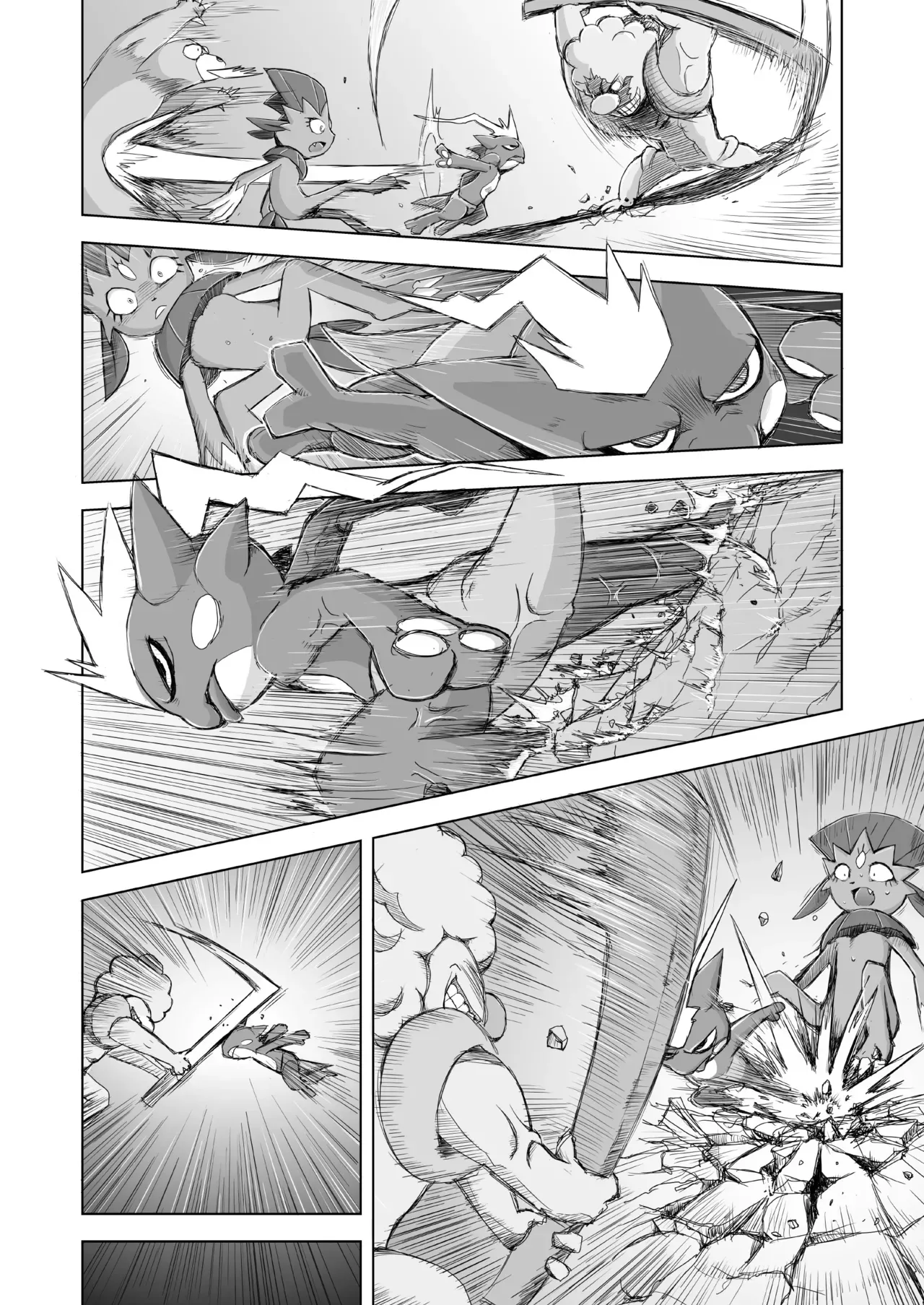 恋之失真——玛狃拉♀x颤弦蝾螈♂ 丨[路与匿名的合作汉化] [Chinese] (Pokémon)[VIRGINS RHAPSODY(Yamato Kuroko)]Koi No Distortion image number 22