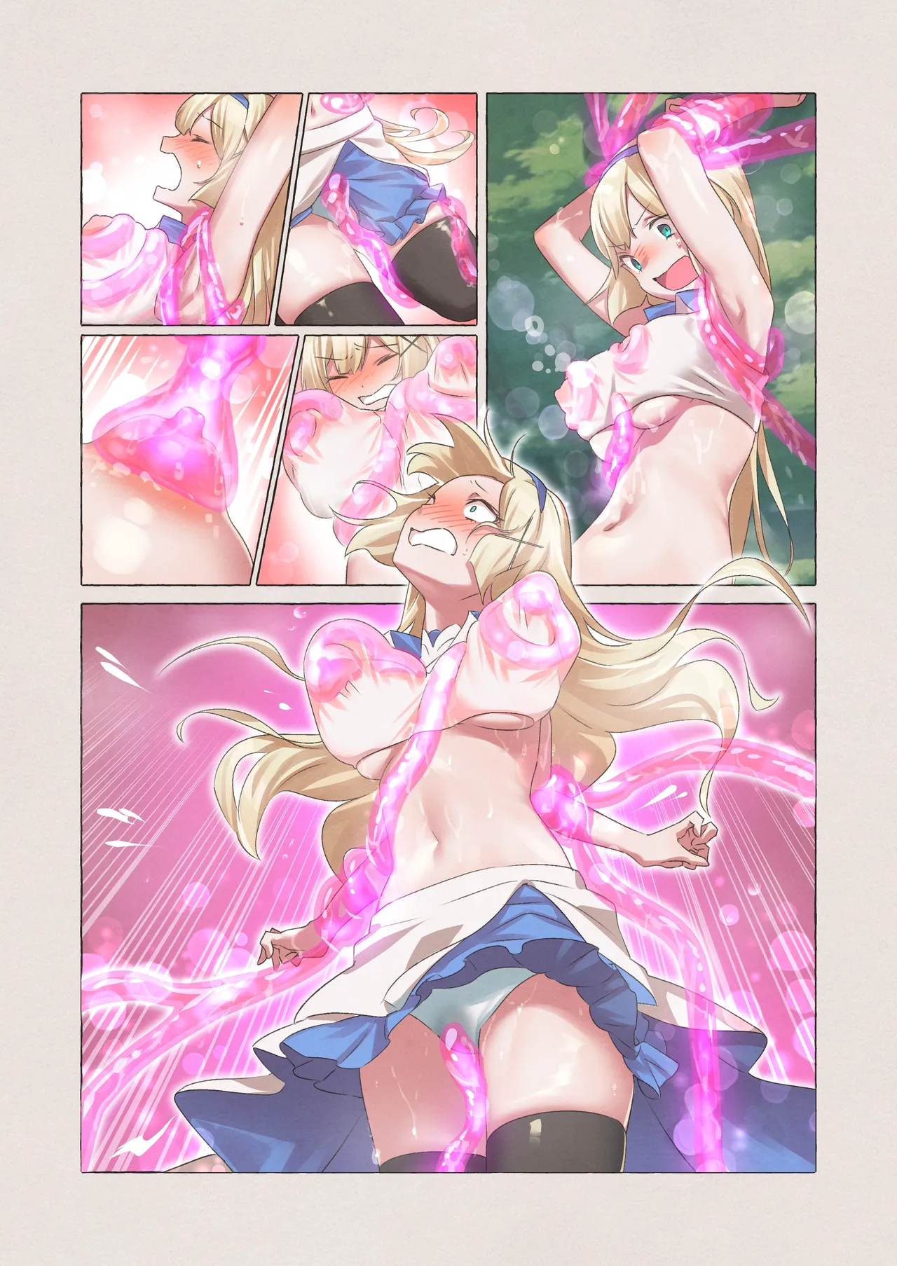 [聖華快楽書店]スライムパンデミック ―エナジードレインでスライムにやりたい放題される姫騎士物語―[中国翻訳] image number 40