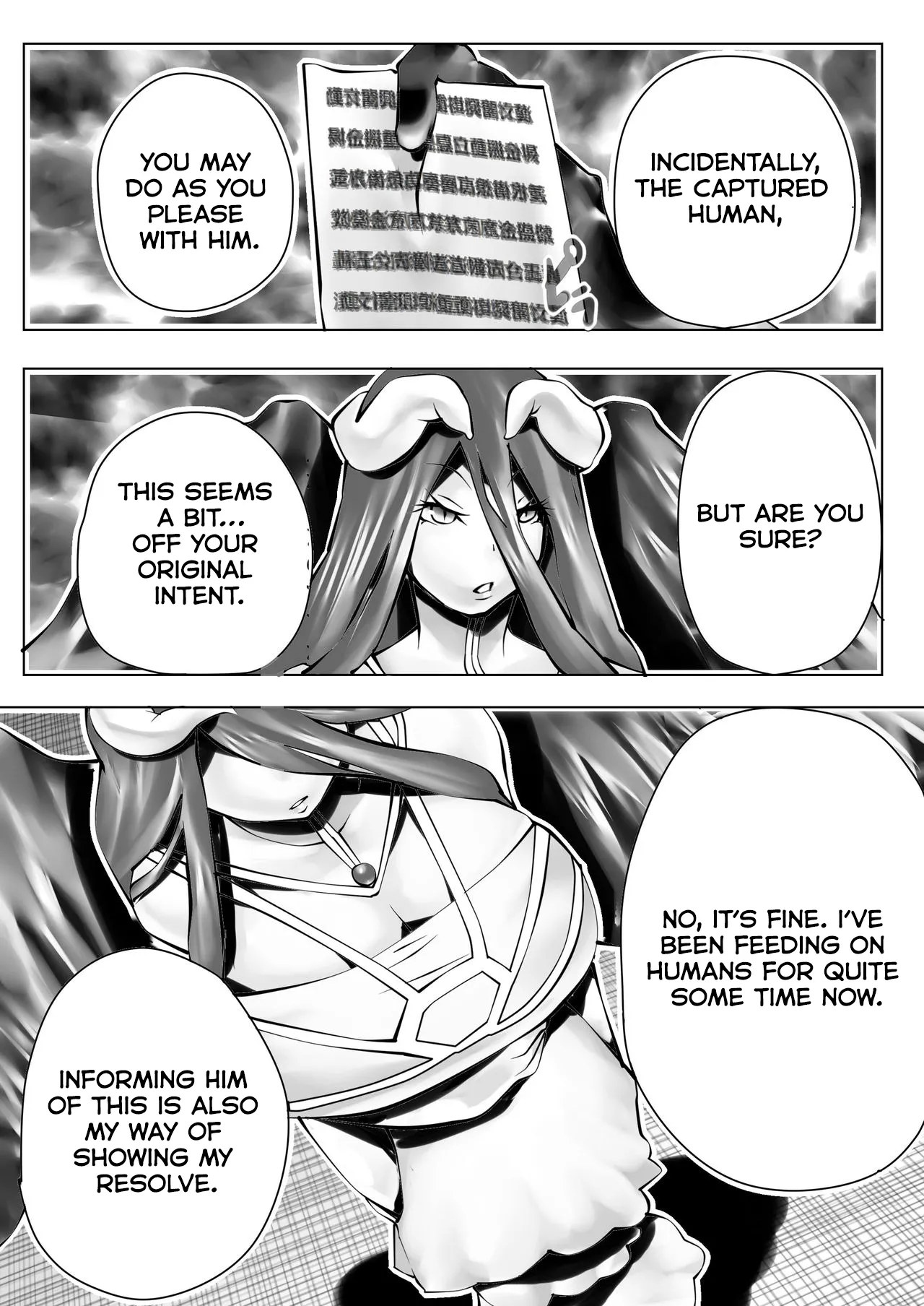 [sekipan] Nfirea x Albedo (Overlord) [English] [Kumoku] image number 5