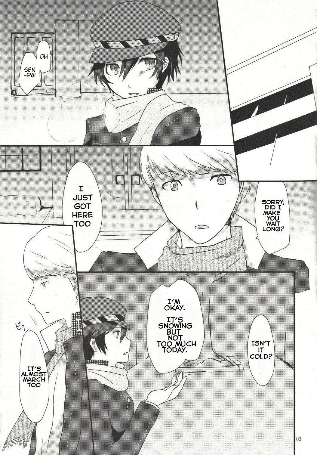 (C82) [MEGANE81 (Shinocco)] Love or Lies (Persona 4) [English] [GangWeedTranslations] image number 2