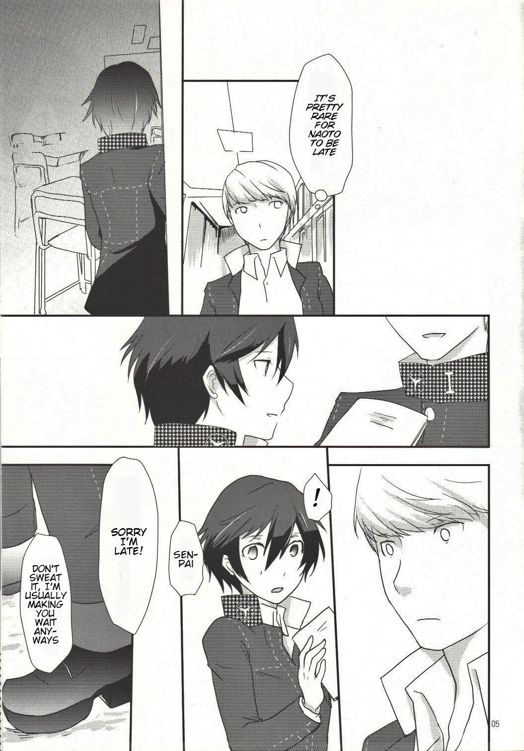 (C82) [MEGANE81 (Shinocco)] Love or Lies (Persona 4) [English] [GangWeedTranslations] image number 4