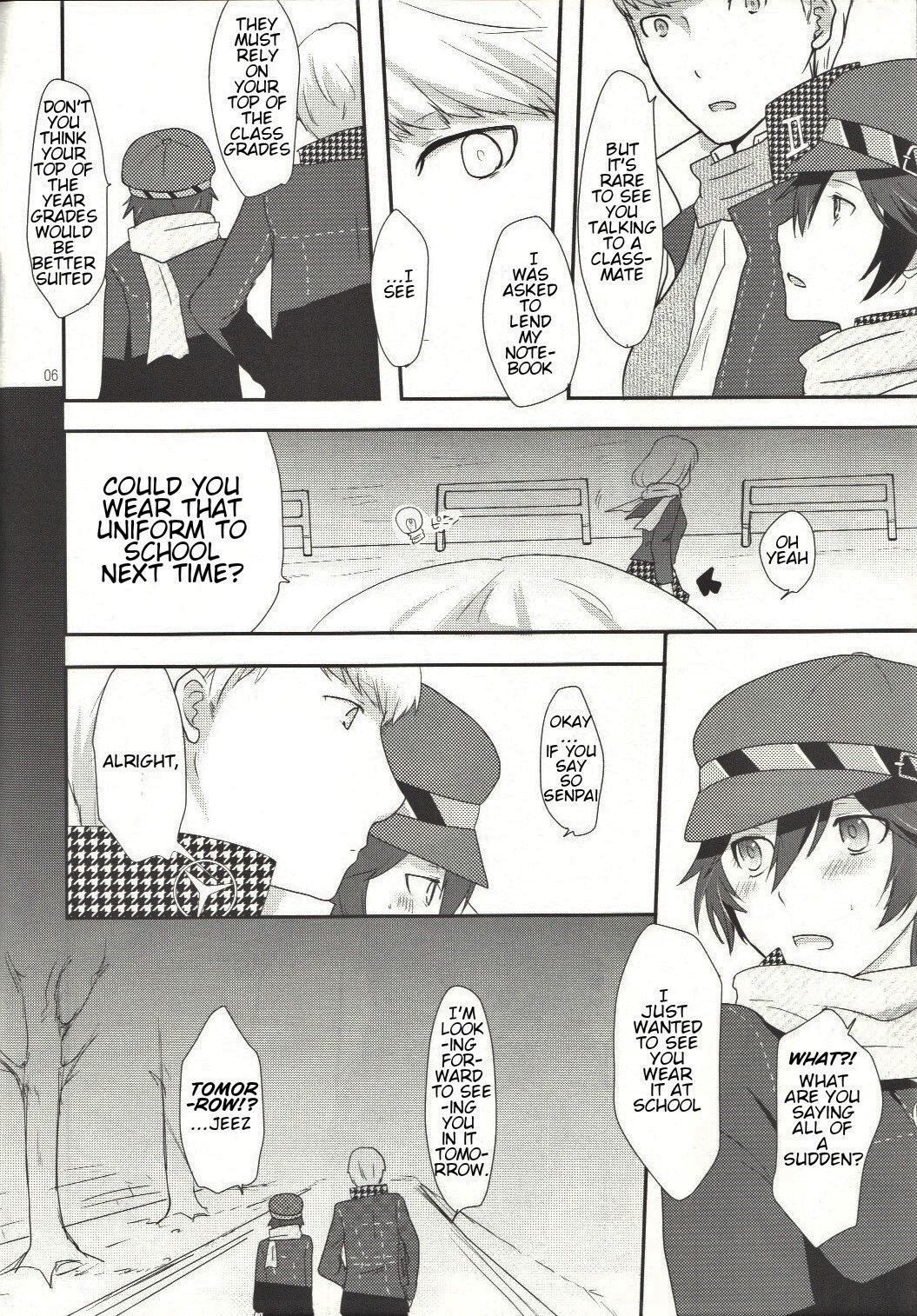 (C82) [MEGANE81 (Shinocco)] Love or Lies (Persona 4) [English] [GangWeedTranslations] image number 5