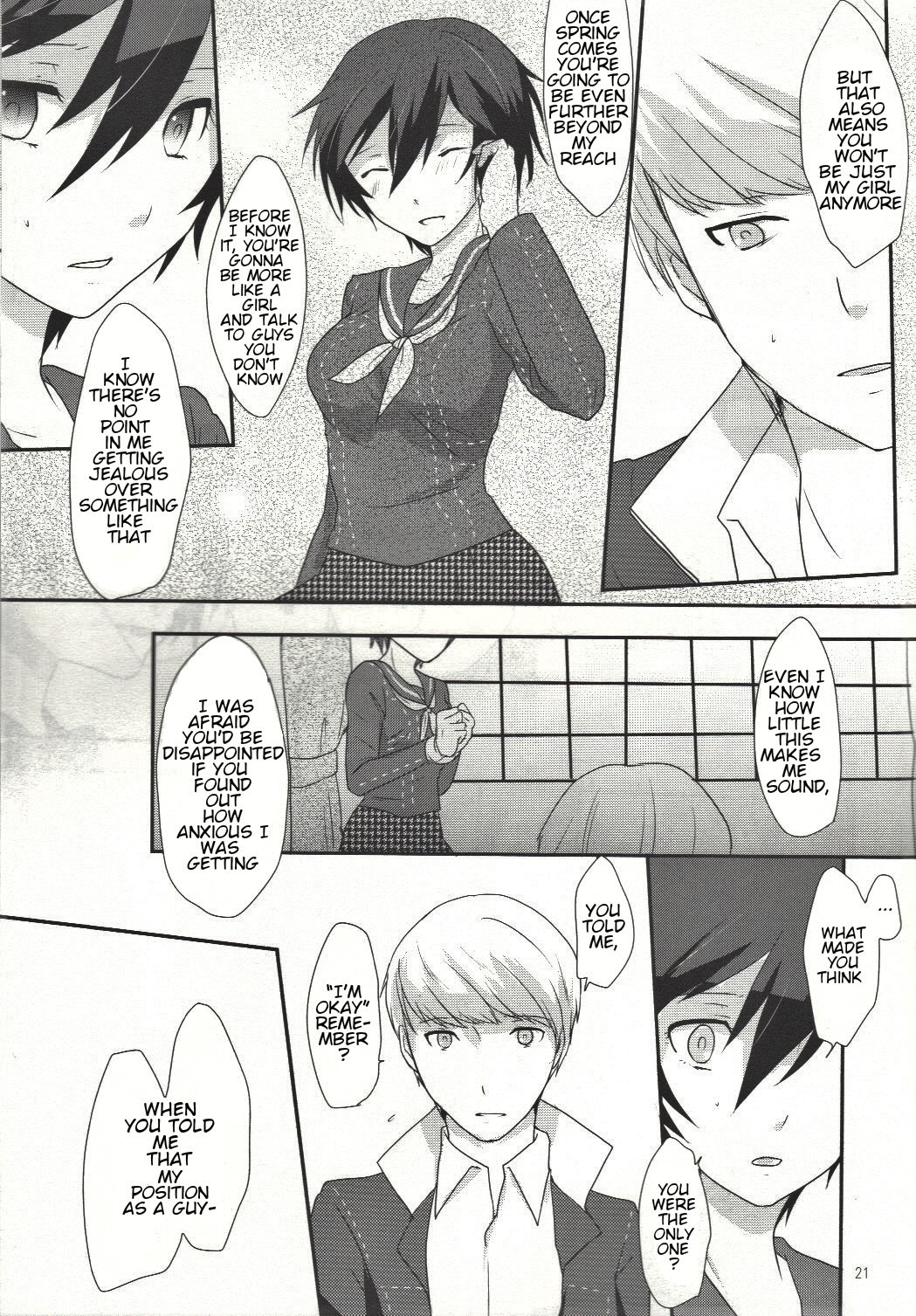 (C82) [MEGANE81 (Shinocco)] Love or Lies (Persona 4) [English] [GangWeedTranslations] image number 20