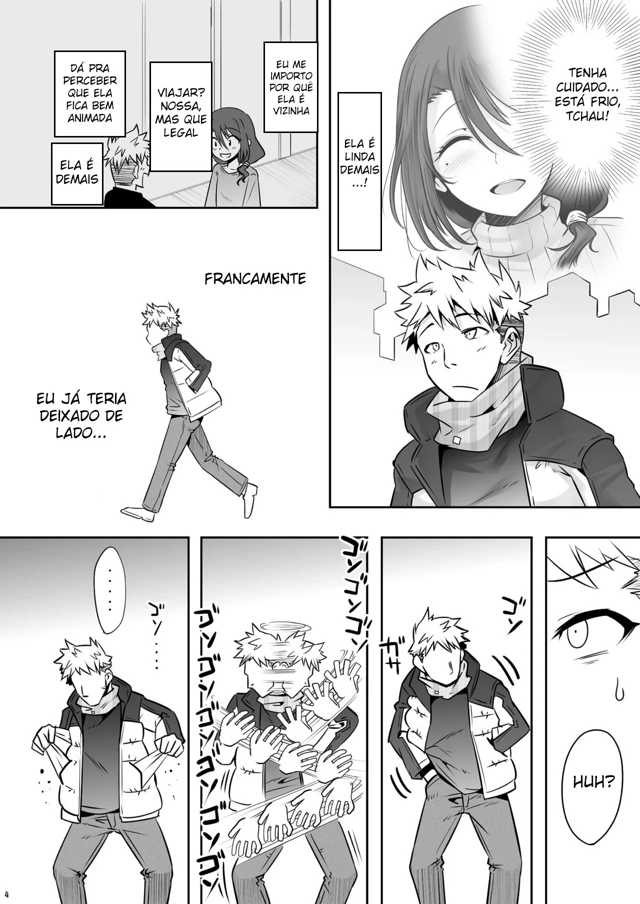 [EGO DANCE (Nanamatsu Kenji)] Otonari-san ga Jitsu wa Ecchi na Mesu Onii-san deshita Portuguese-BR] [Digital] [Incomplete] image number 3