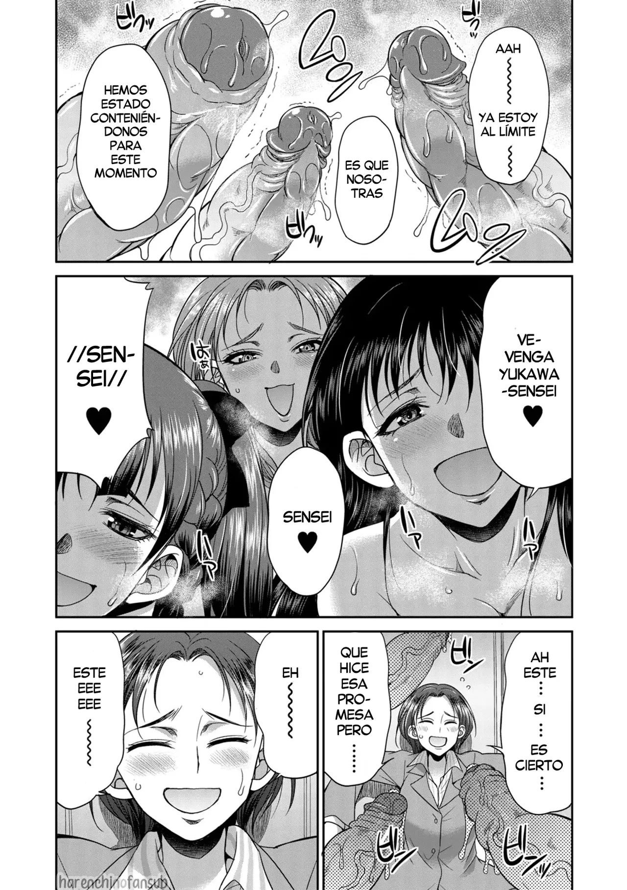 [Gekka Kaguya] Futanari Joshi Kousei wa Ryoubo-san to...♥ (Chap. 2)| Colegialas Futanari...♥ a su Cuidadora de Dormitorio (Cap.2) [Spanish] [Decensored] [Digital] [Harenchi no Fansub] 图片编号 30