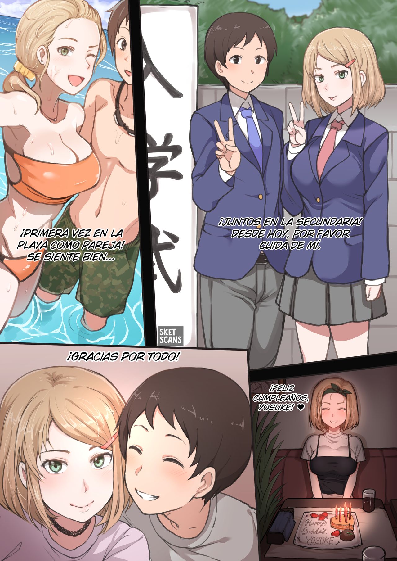 [Terasu MC] El Netorare de Kara y Yousuke [Spanish][SketNatsu] image number 3