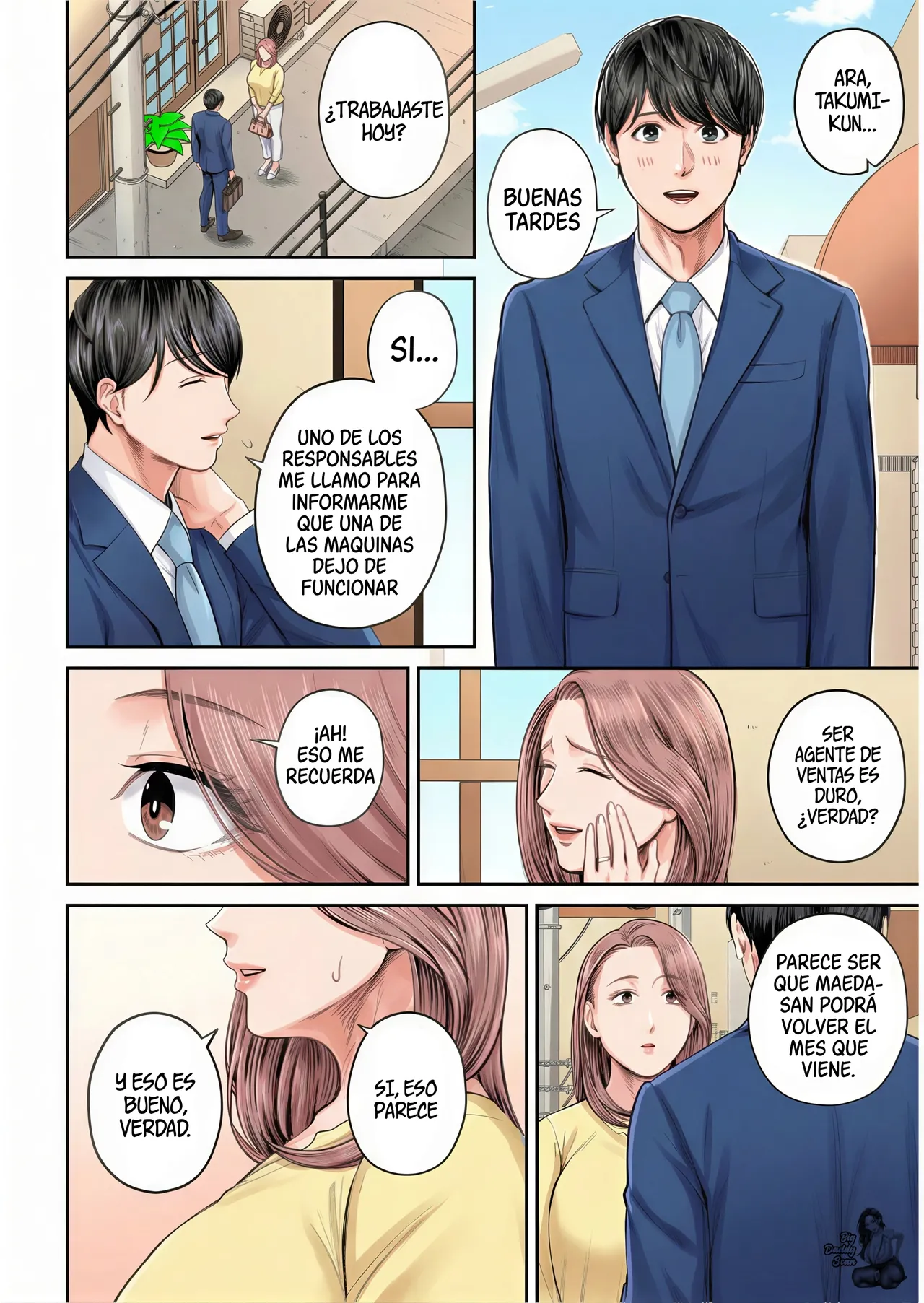 [Shiono Kou] Yuuko De La Oficina De Ventas (1) [BigDaddy Scan] [Full Color] (COMIC Kuriberon DUMA 2023-10 Vol.53) image number 13