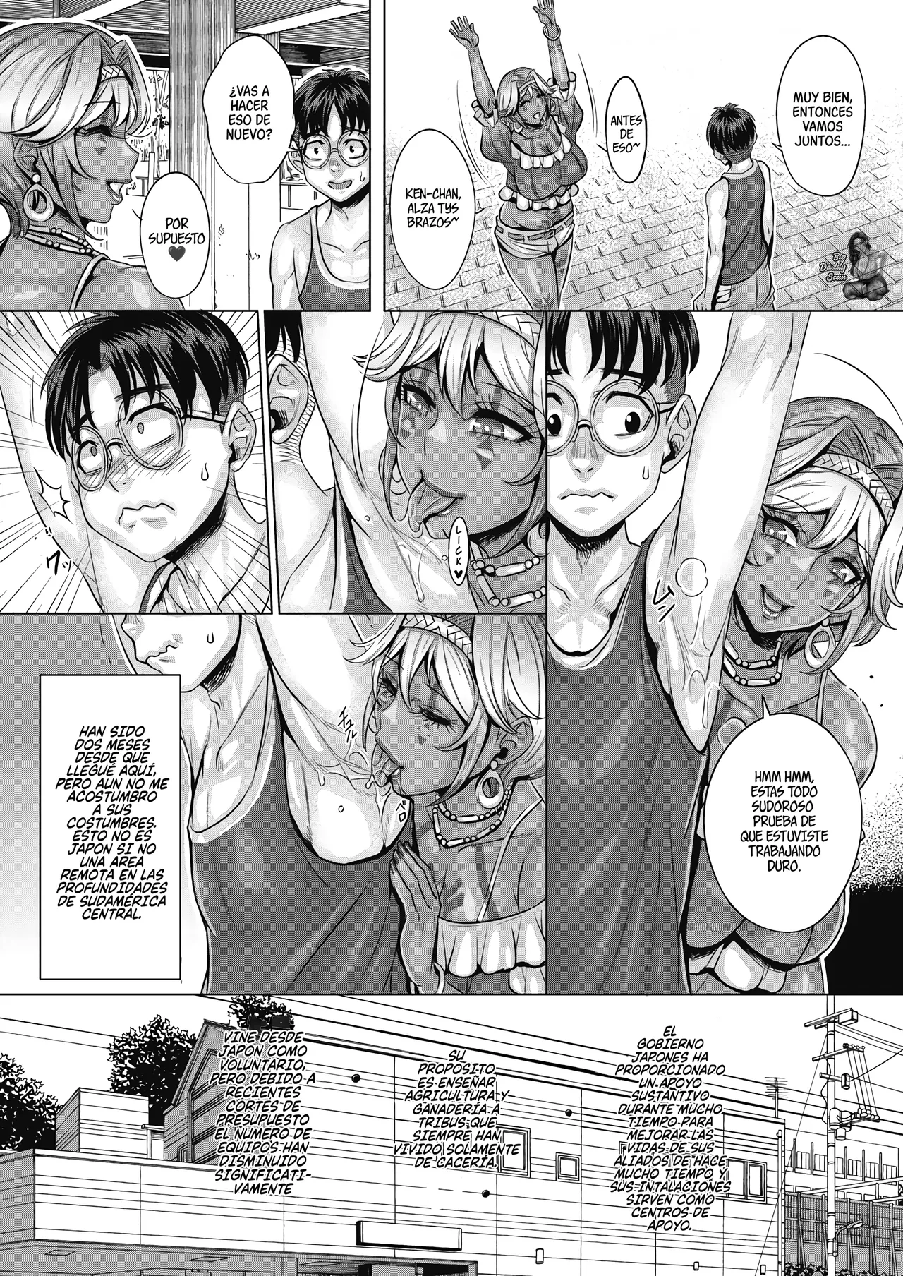 [Momofuki Rio] Ikoku no Sei Haru Kouryuu | Encuentros Sexuales En El Extranjero (COMIC AUN 2024-02) [Spanish] image number 2