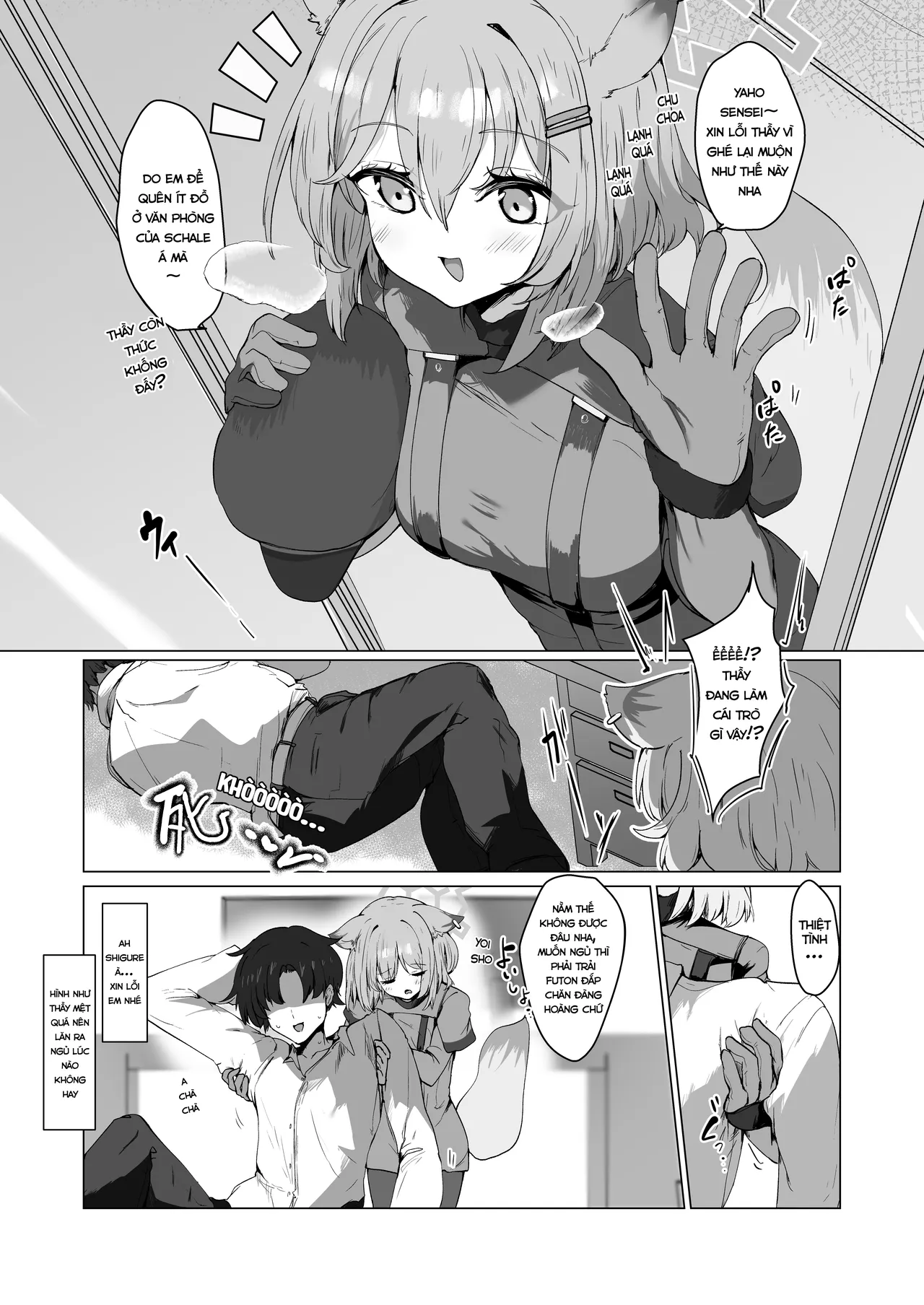 [6A Seeds (6A sang)]Mê đắm em trong bộ đồ bơi | Mizugi no Kimi ni Obore Yuku (Blue Archive) image number 3