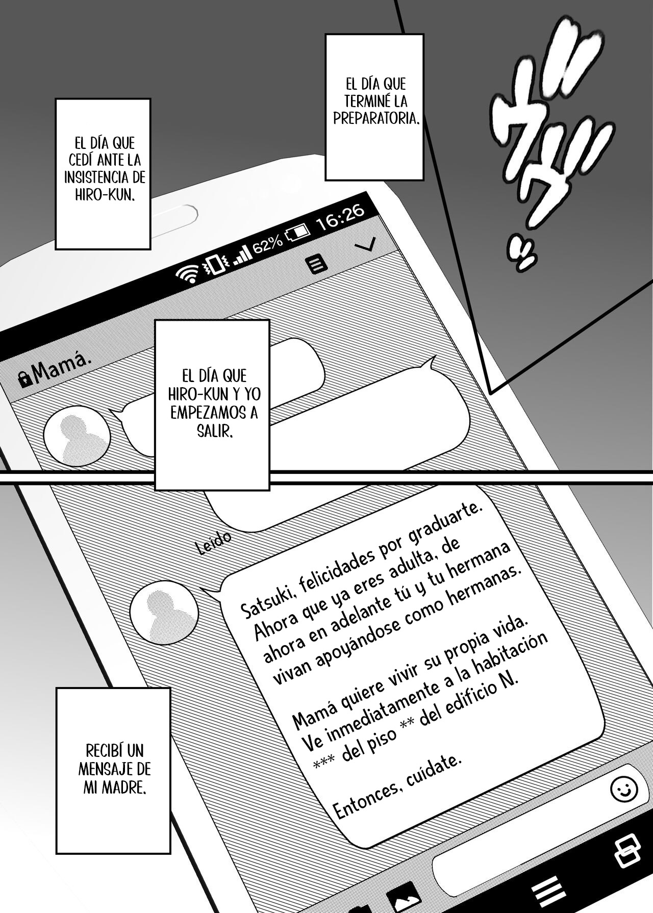 [CORTO] Mitsugi 〜Shiranai no wa Anata dake〜｜Relación Secreta ~El Único que no lo Sabe eres Tú~ [Spanish] [New Scan Doujin] [Decensored] Bildnummer 9