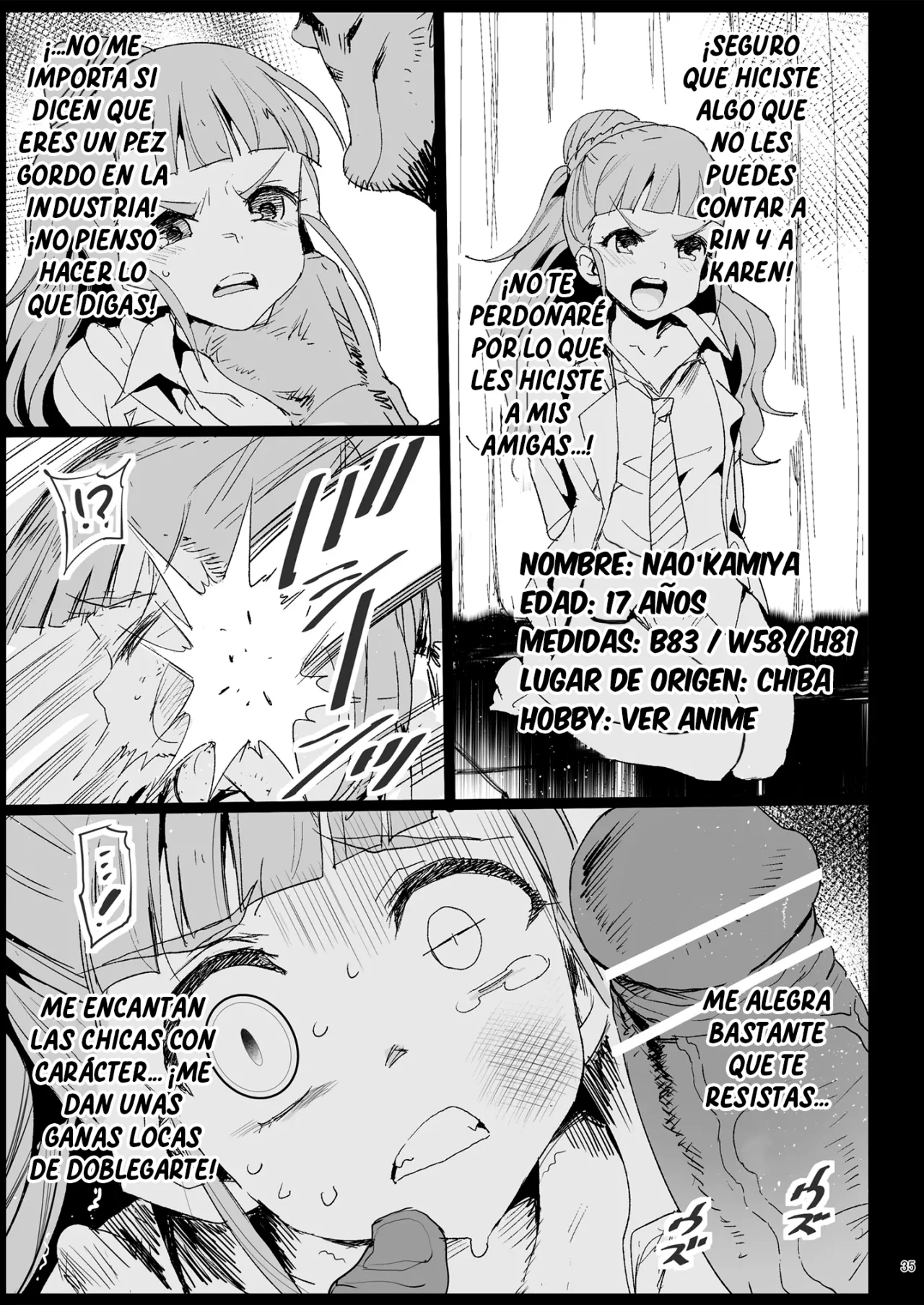 [Eromazun (Ma-kurou)] Sagisawa Fumika, Ochiru ~Ossan ga Idol to Enkou Sex~｜La Caída de Fumika Sagisawa ~Sexo por Compensación Entre un Viejo y una Idol~ (THE IDOLM@STER CINDERELLA GIRLS) [Spanish] [Alter_D] [Digital] 图片编号 36