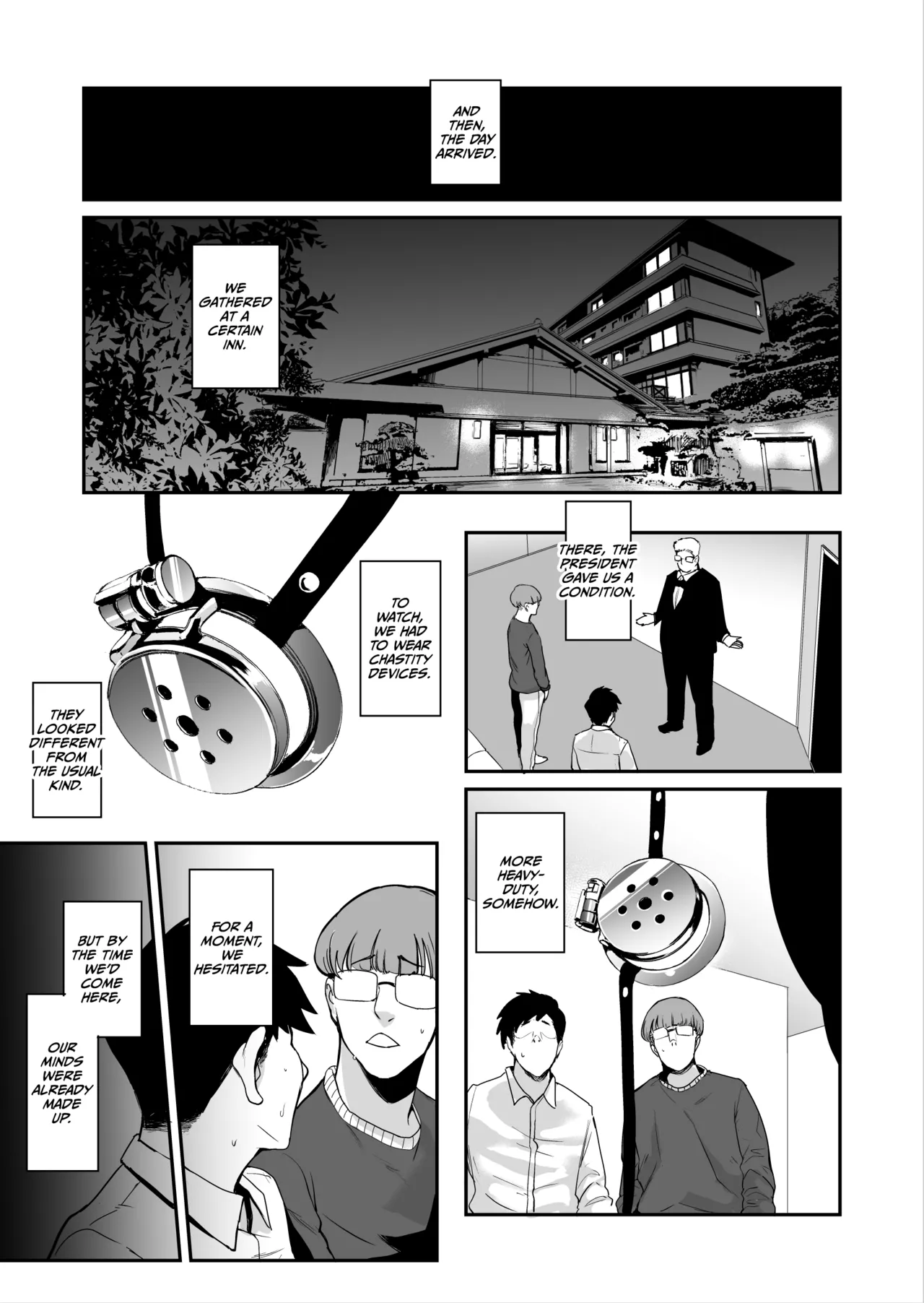 [Sound MILK (Otochichi)] Fella Mask Fujin Kanketsu Hen ~Otto no Mae de Midareru Mask Dorei Zuma-tachi~ + After [English] [CulturedCommissions] image number 30