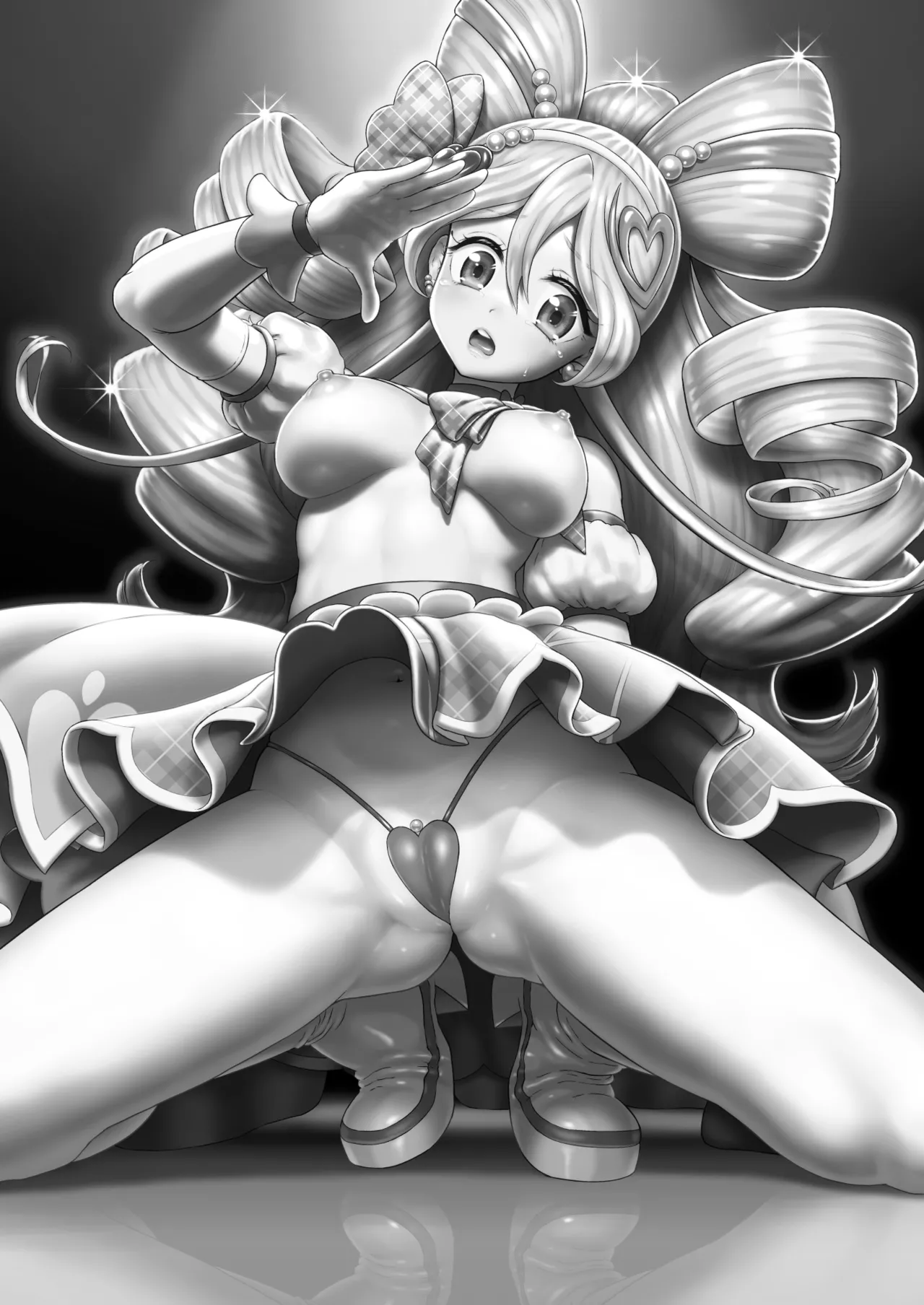 [U.R.C (Momoya Show-Neko)] Net literacy ga Hikui Yousei ga Kakusan saseta Douga de Shoutai ga Barete shimatta!  IDOL Hen (Kimi to Idol PreCure) [English] [CulturedCommissions] [Digital] 图片编号 2